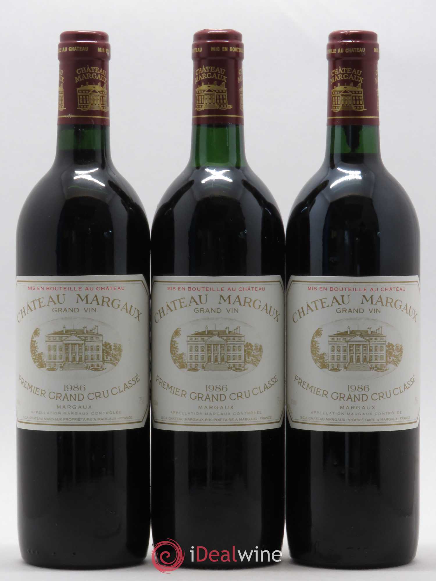 Château Margaux 1er Grand Cru Classé 1986 - Lot de 6 bouteilles - 2