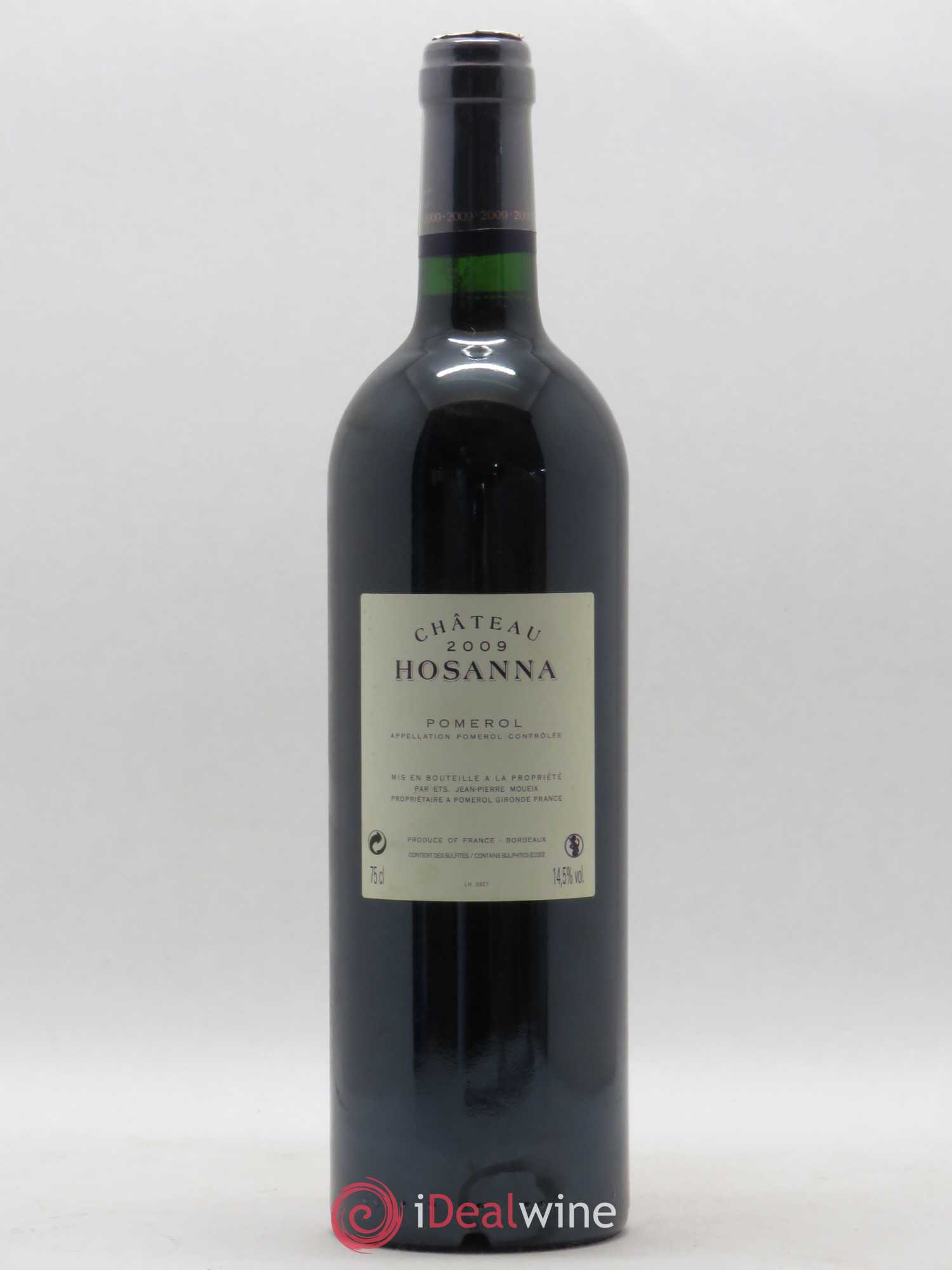 Château Hosanna 2009 - Lot de 1 bouteille - 1