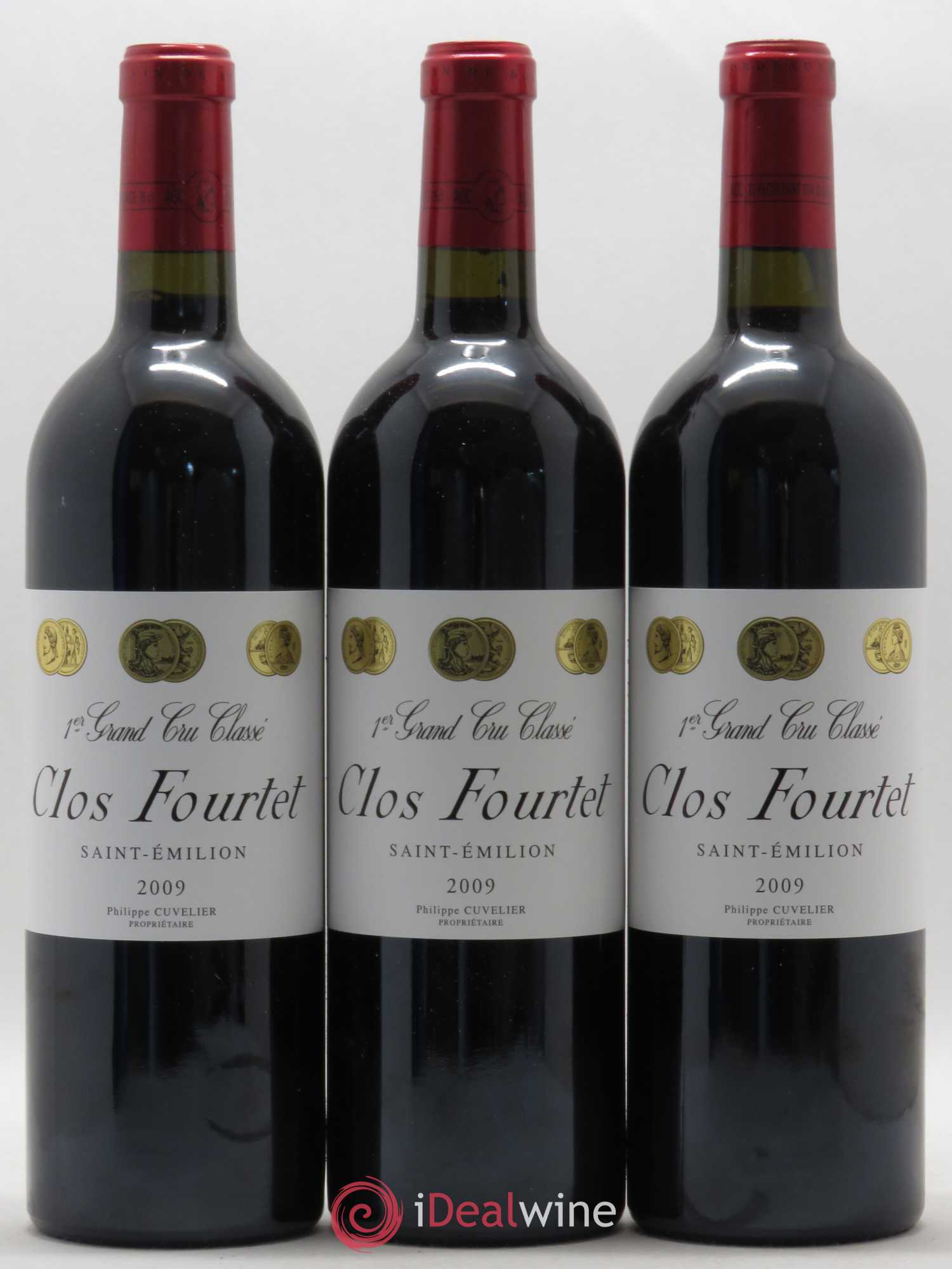 Clos Fourtet 1er Grand Cru Classé B 2009 - Lot de 6 bouteilles - 1