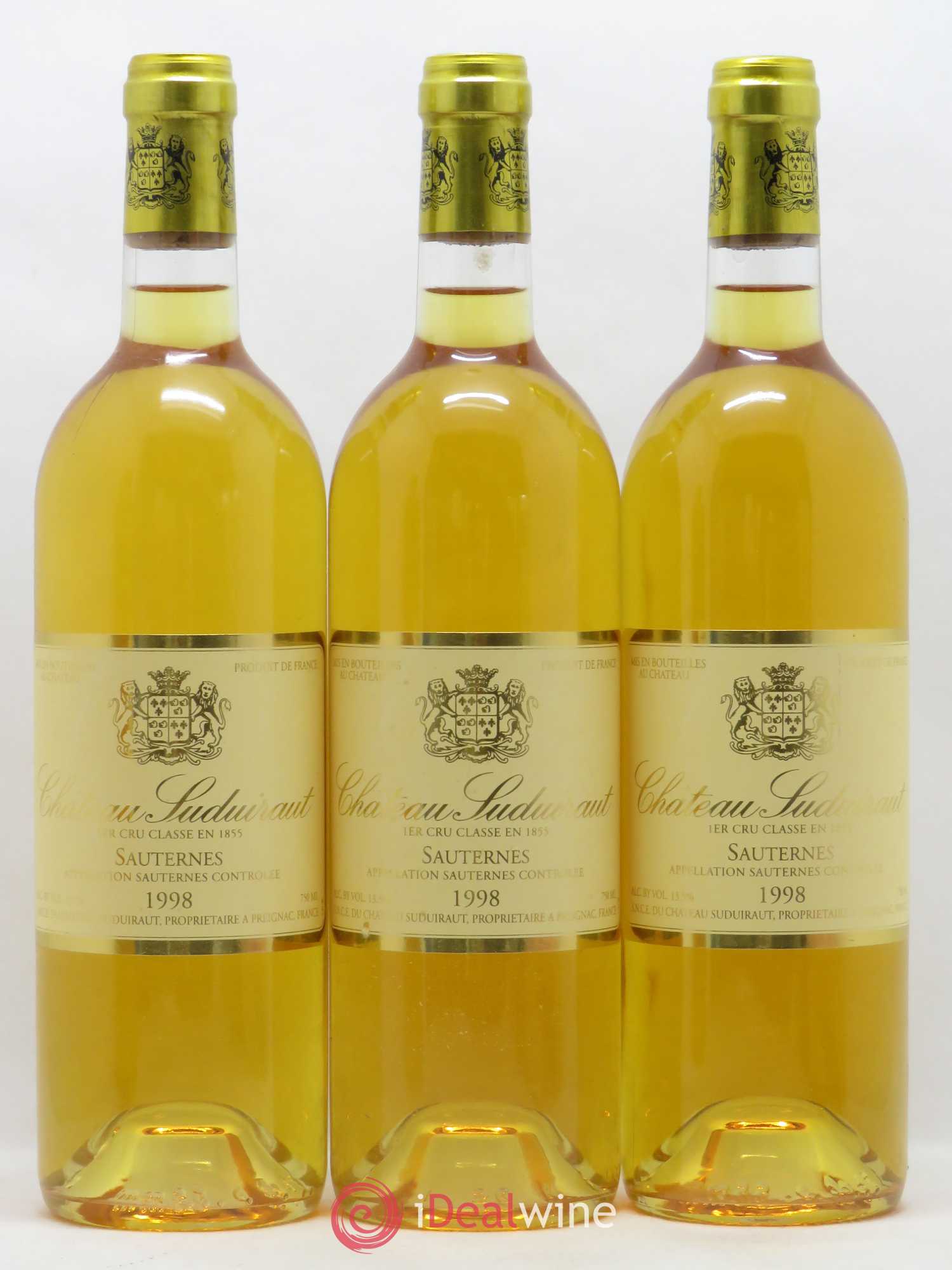 Château Suduiraut 1er Grand Cru Classé 1998 - Lotto di 12 bottiglie - 1