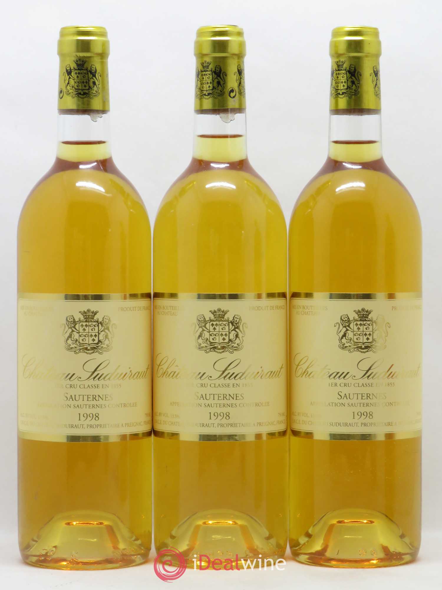 Château Suduiraut 1er Grand Cru Classé 1998 - Lotto di 12 bottiglie - 3