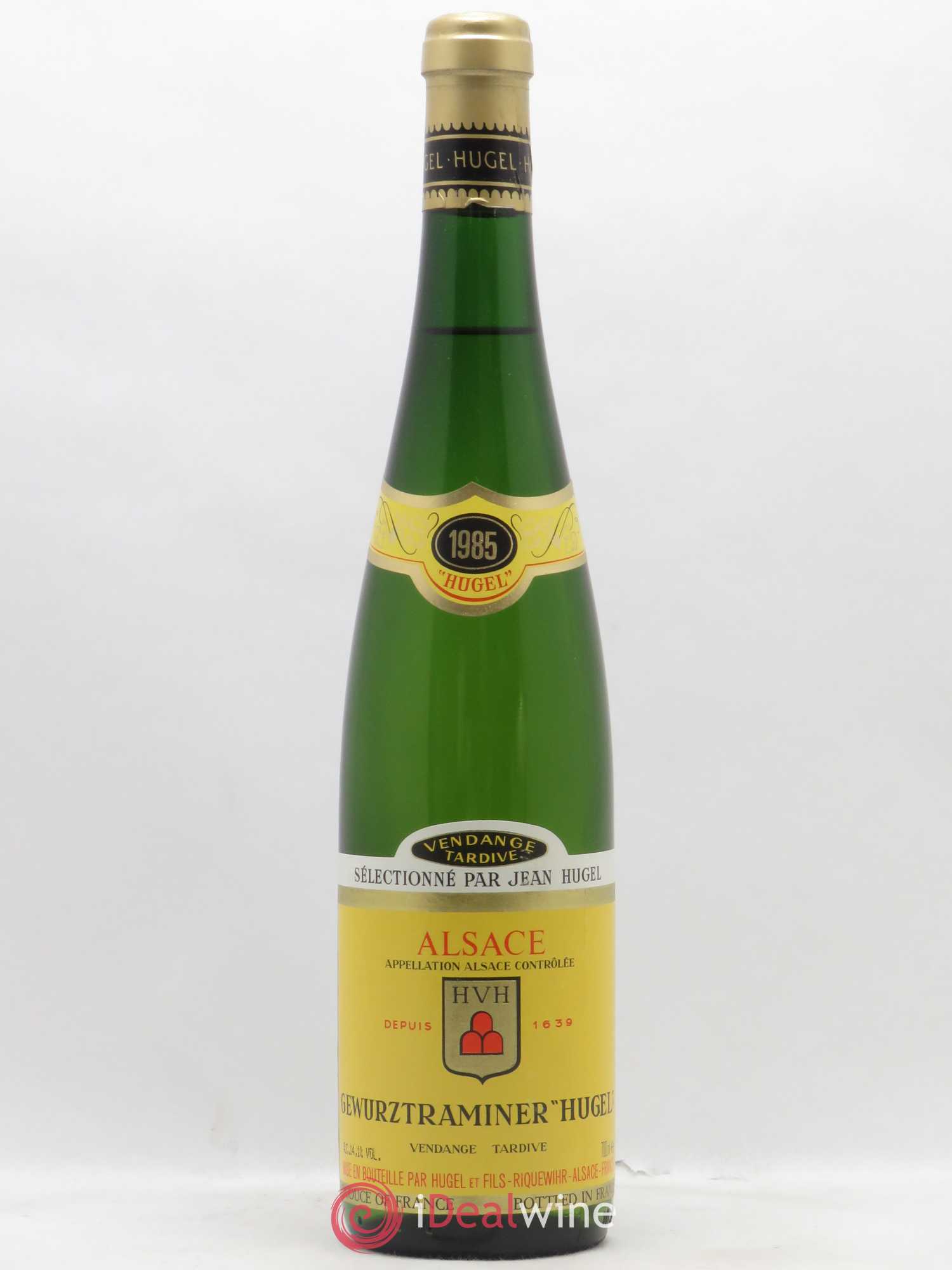 Gewurztraminer Vendanges Tardives Hugel (Domaine) 1985 - Lotto di 1 bottiglia - 0