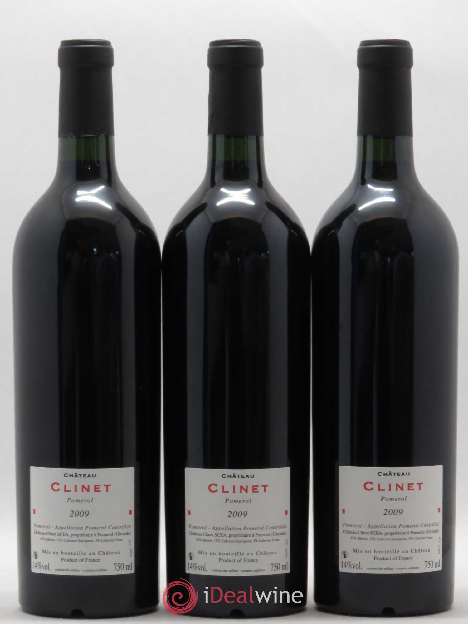 Château Clinet 2009 - Lot de 12 bouteilles - 6