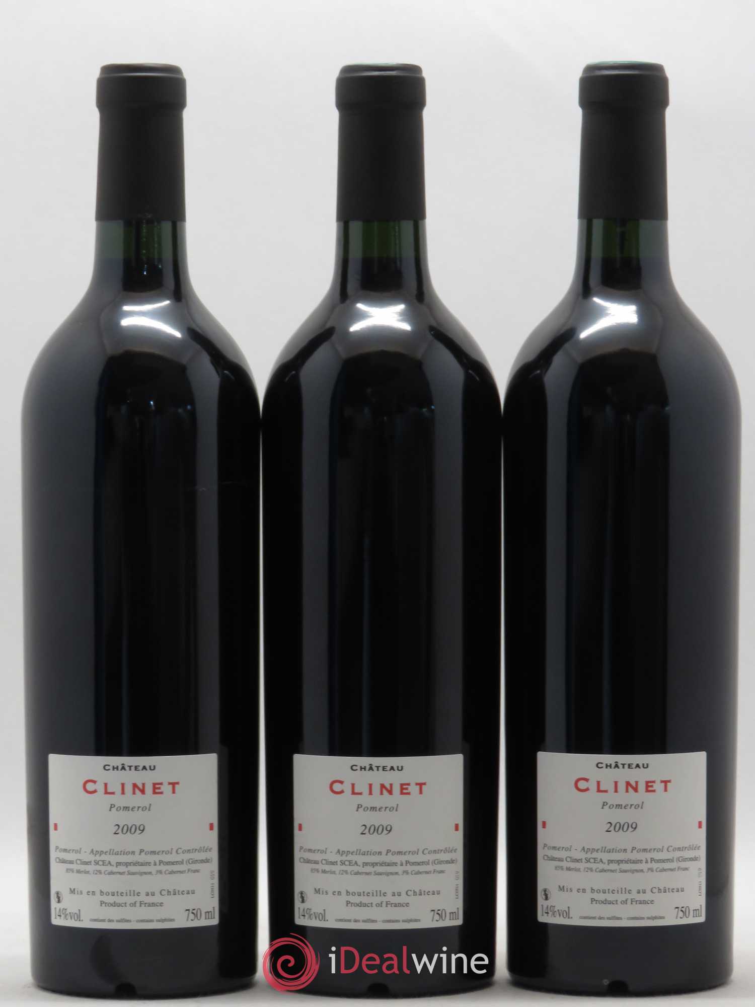 Château Clinet 2009 - Lot de 12 bouteilles - 8