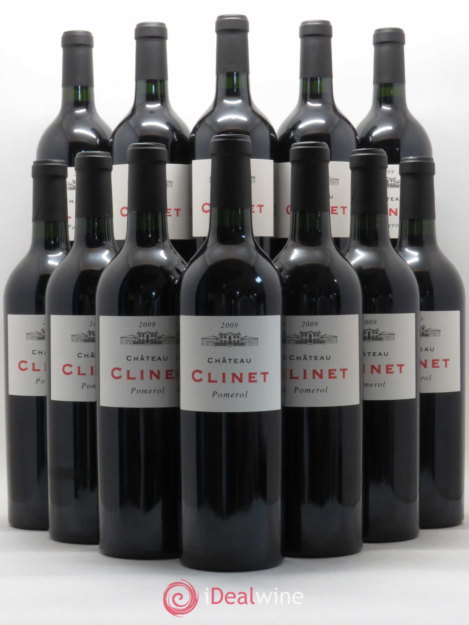 Château Clinet 2009 - Lot de 12 bouteilles - 0