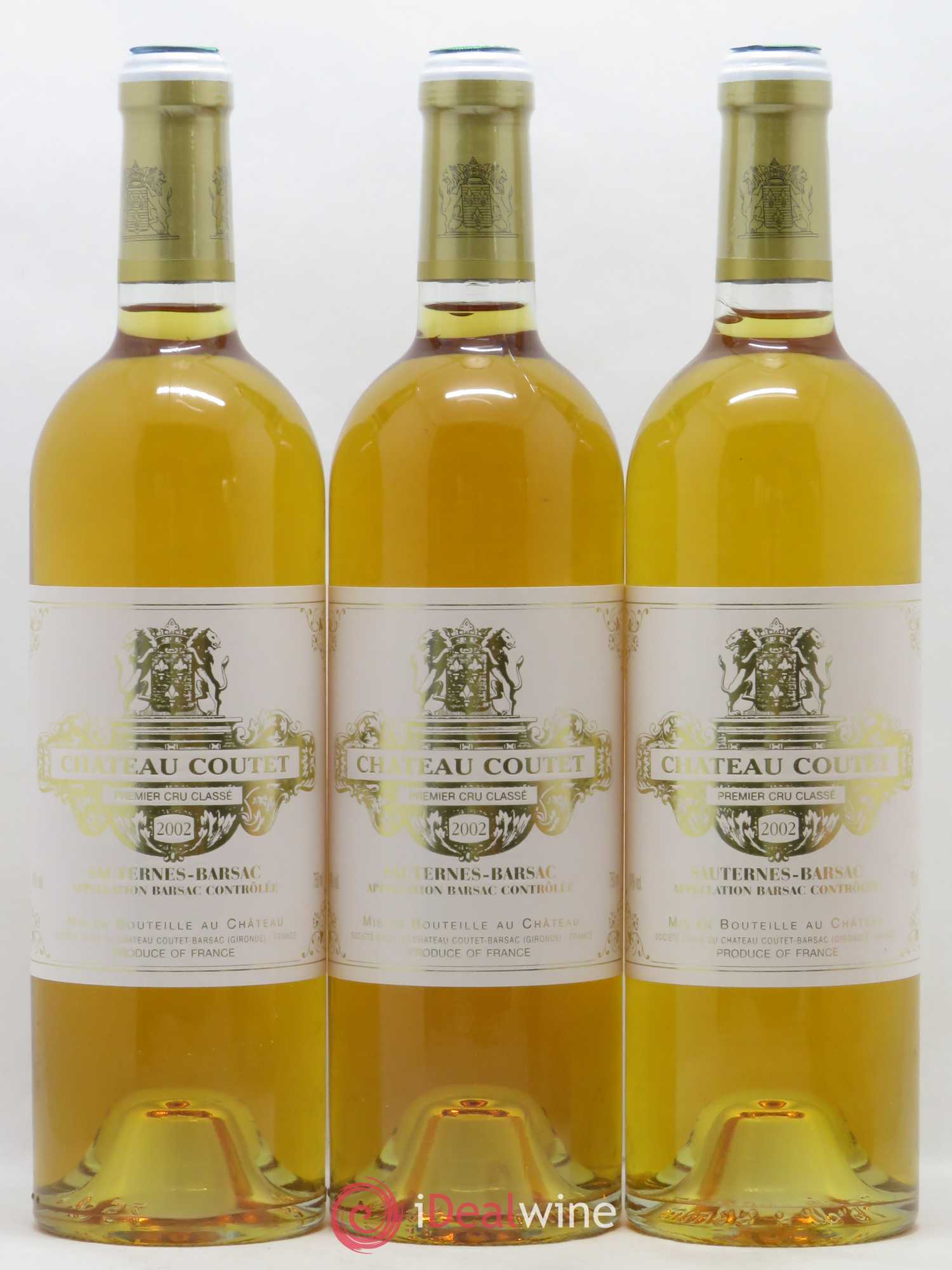 Château Coutet 1er Grand Cru Classé 2002 - Lotto di 6 bottiglie - 2