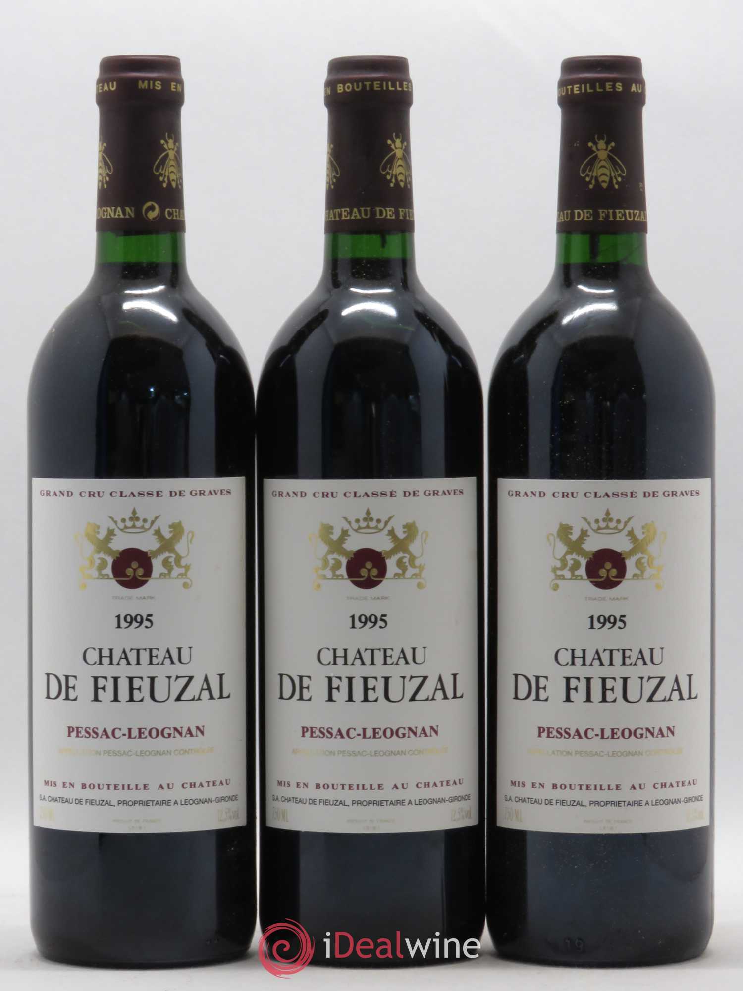 Château de Fieuzal Cru Classé de Graves 1995 - Lot de 12 bouteilles - 4