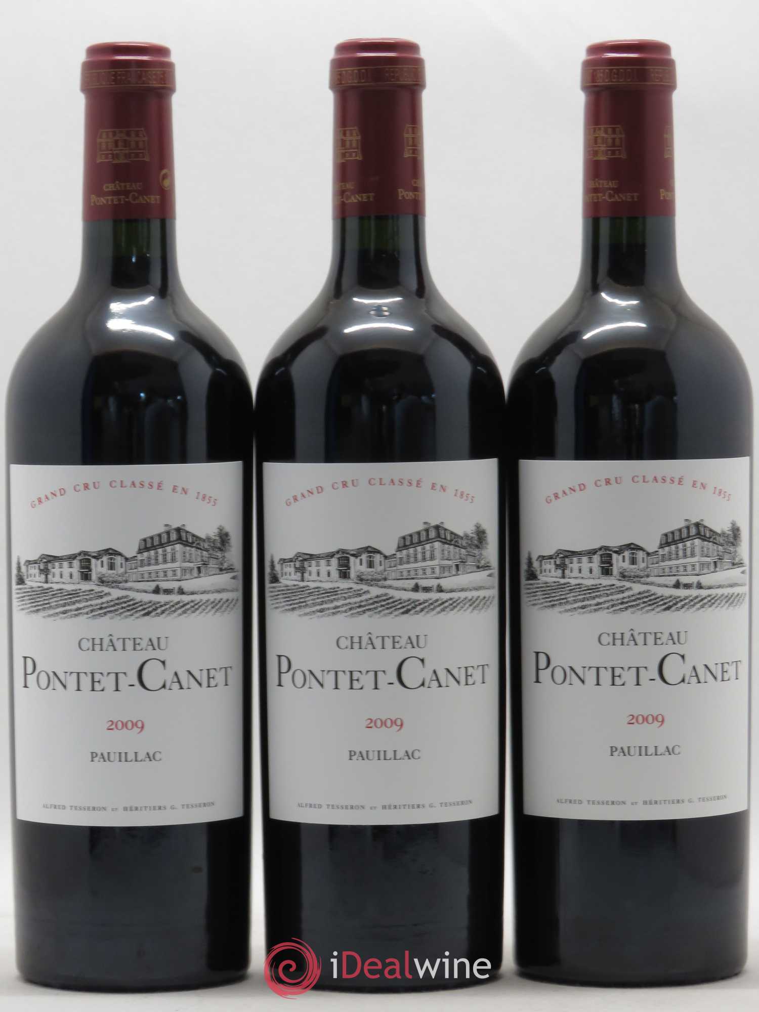 Château Pontet Canet 5ème Grand Cru Classé 2009 - Lot de 12 bouteilles - 3