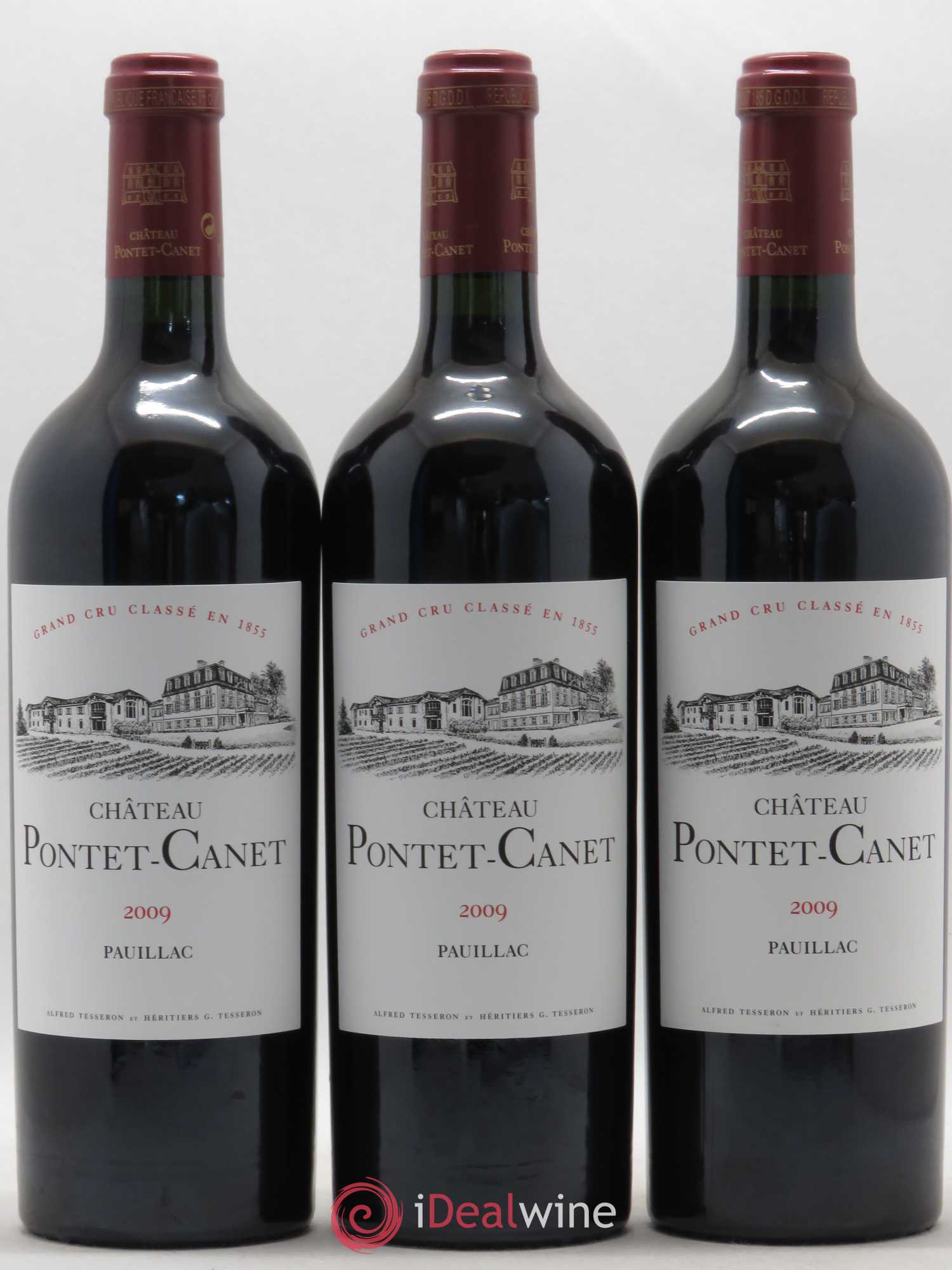Château Pontet Canet 5ème Grand Cru Classé 2009 - Lot de 12 bouteilles - 7