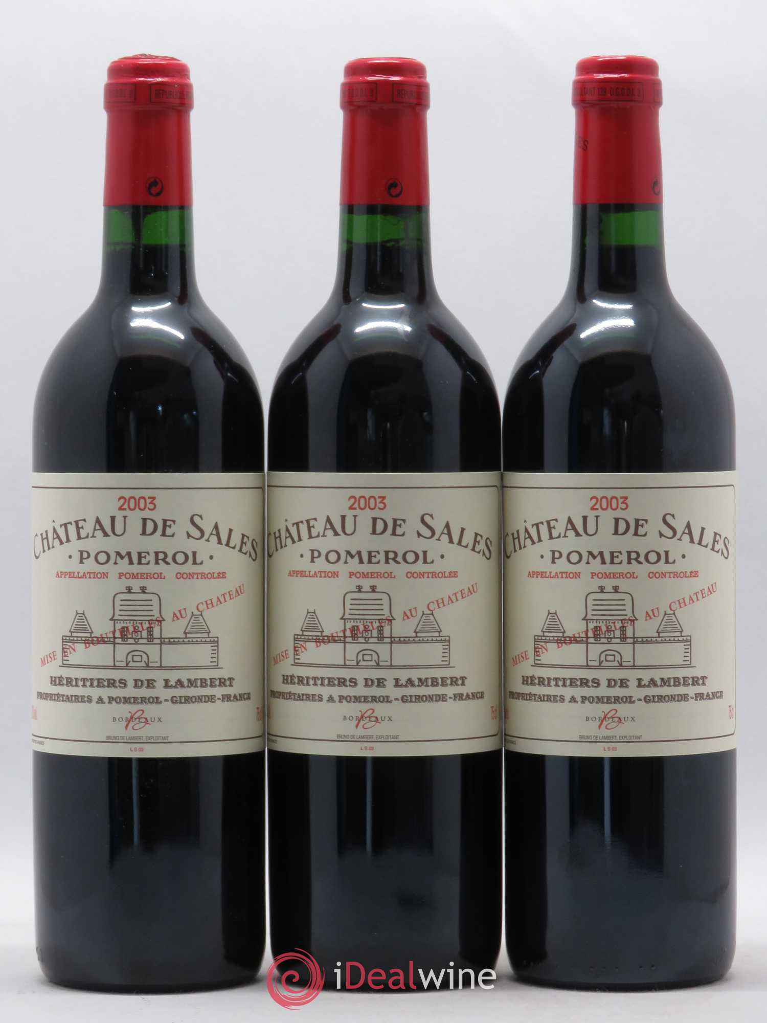 Château de Sales 2003 - Lot de 12 bouteilles - 2