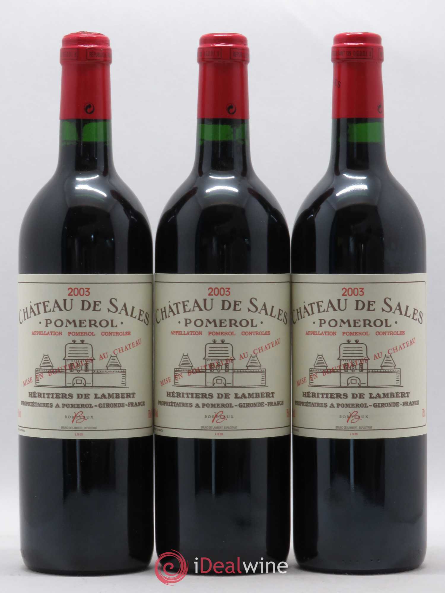 Château de Sales 2003 - Lot de 12 bouteilles - 3