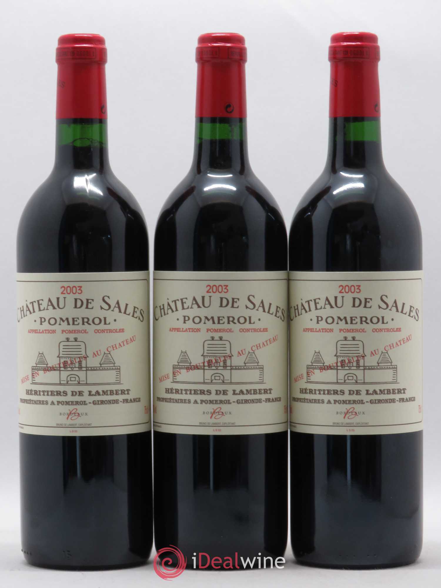 Château de Sales 2003 - Lot de 12 bouteilles - 4