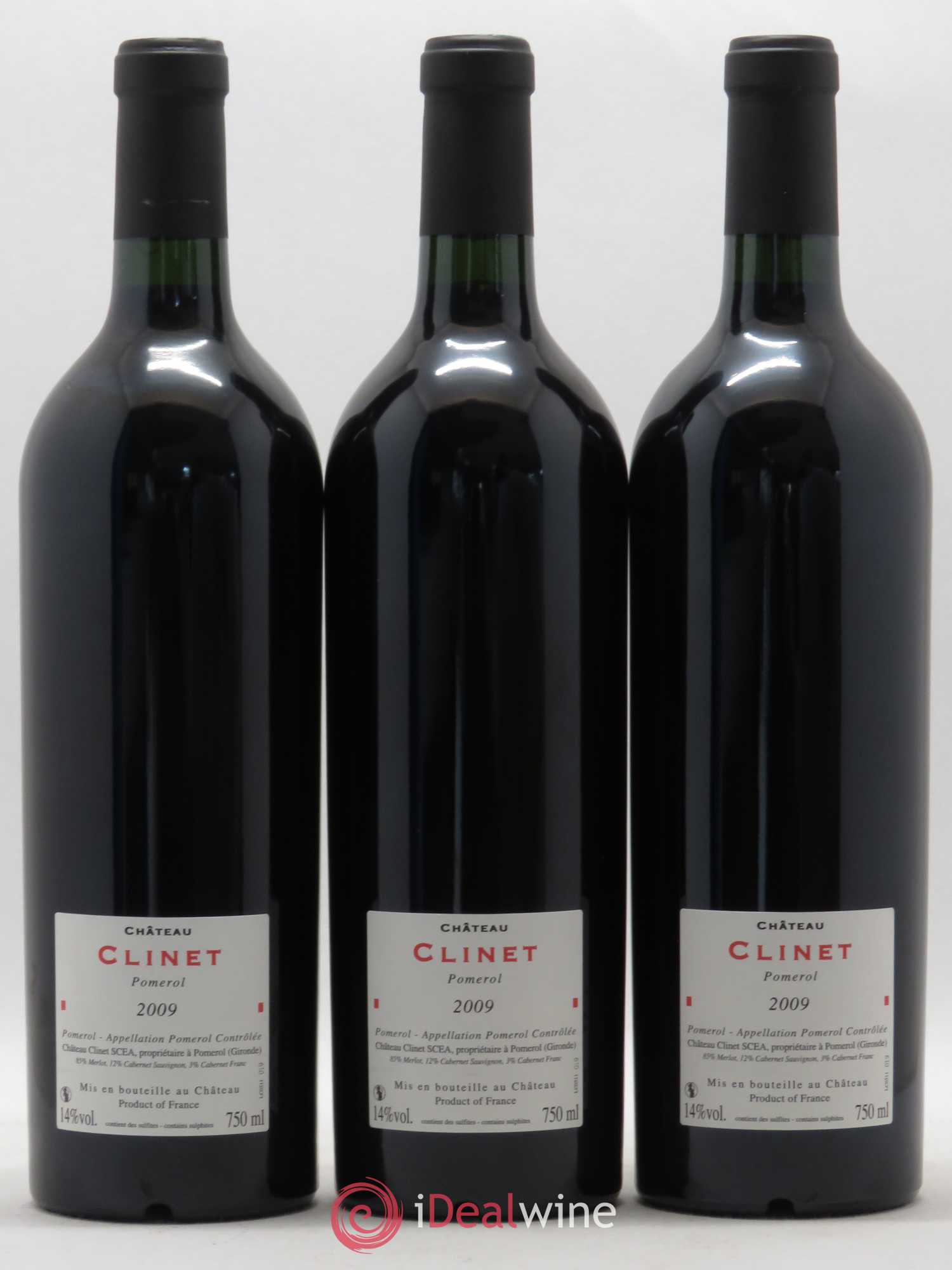 Château Clinet 2009 - Lot de 12 bouteilles - 2