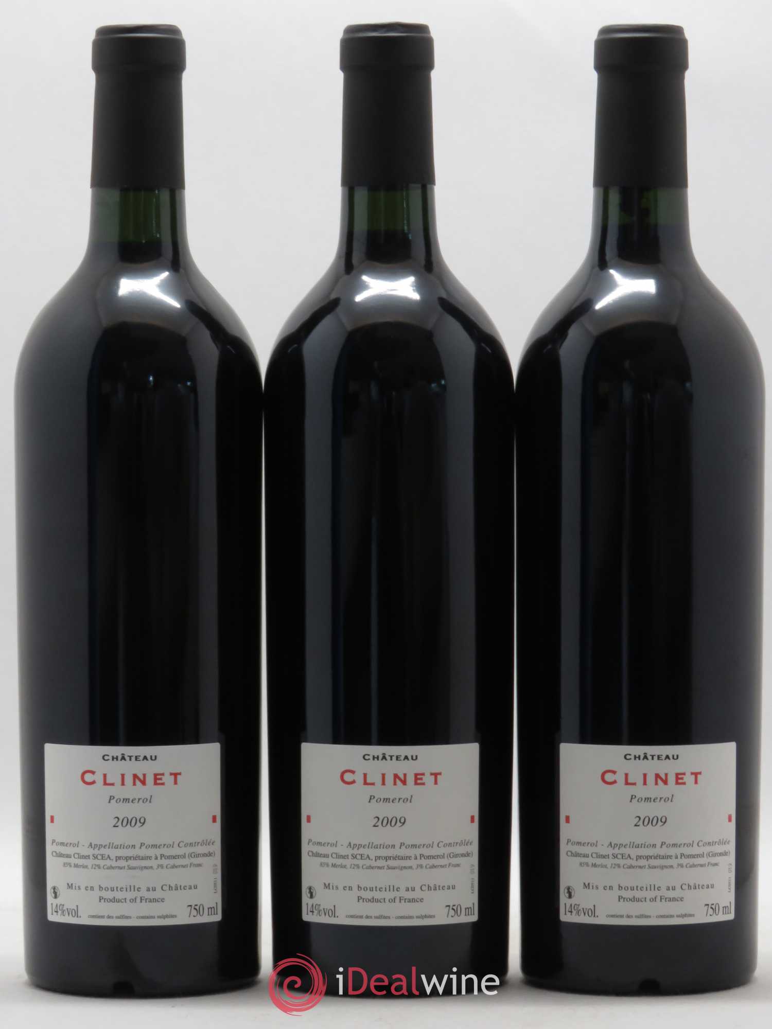 Château Clinet 2009 - Lot de 12 bouteilles - 6