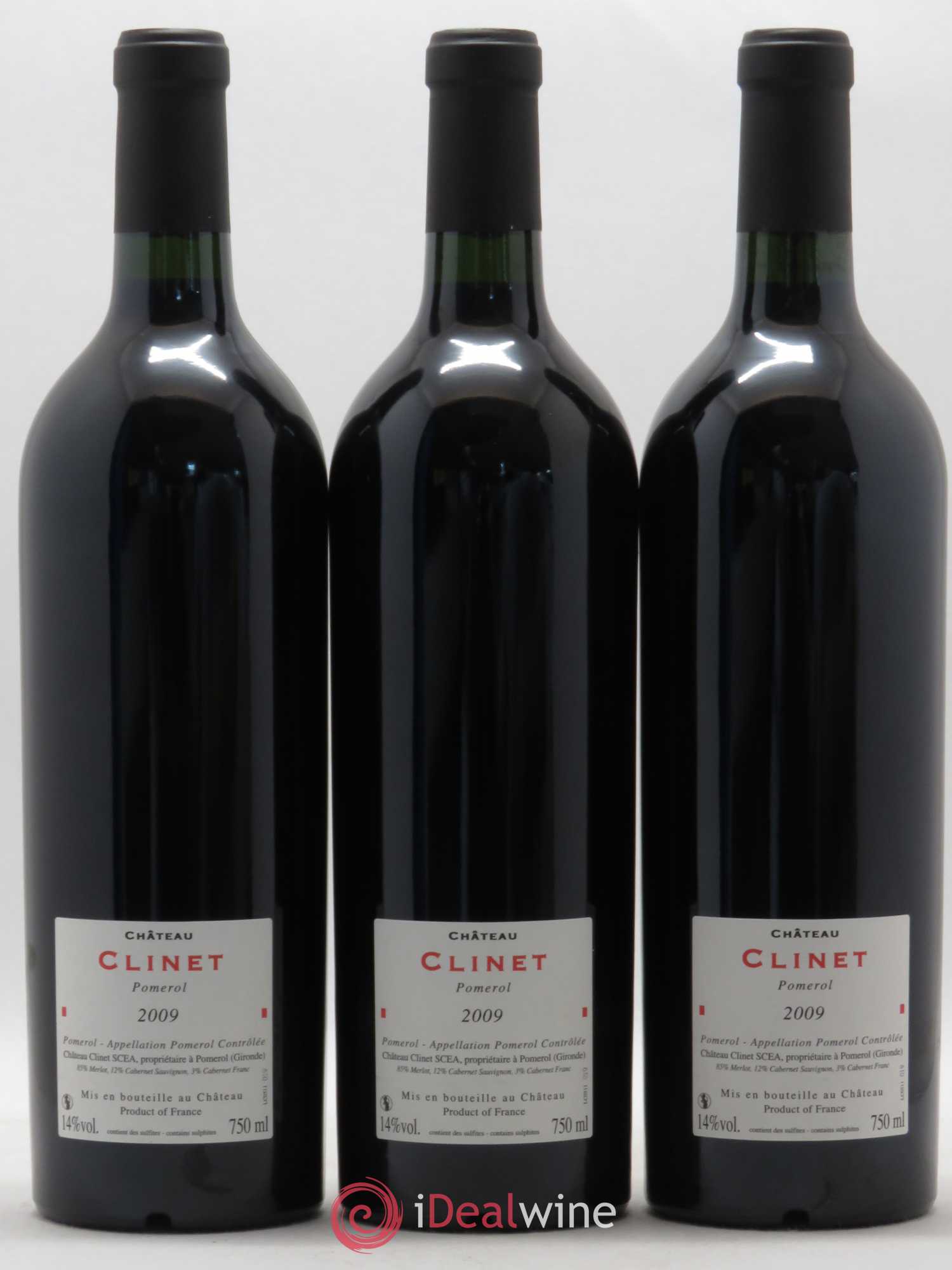 Château Clinet 2009 - Lot de 12 bouteilles - 8