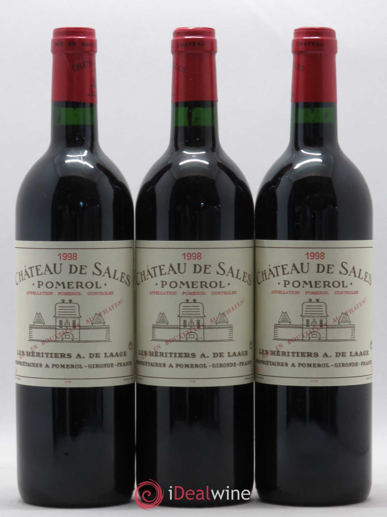 Château de Sales 1998 - Lot de 12 bouteilles - 3