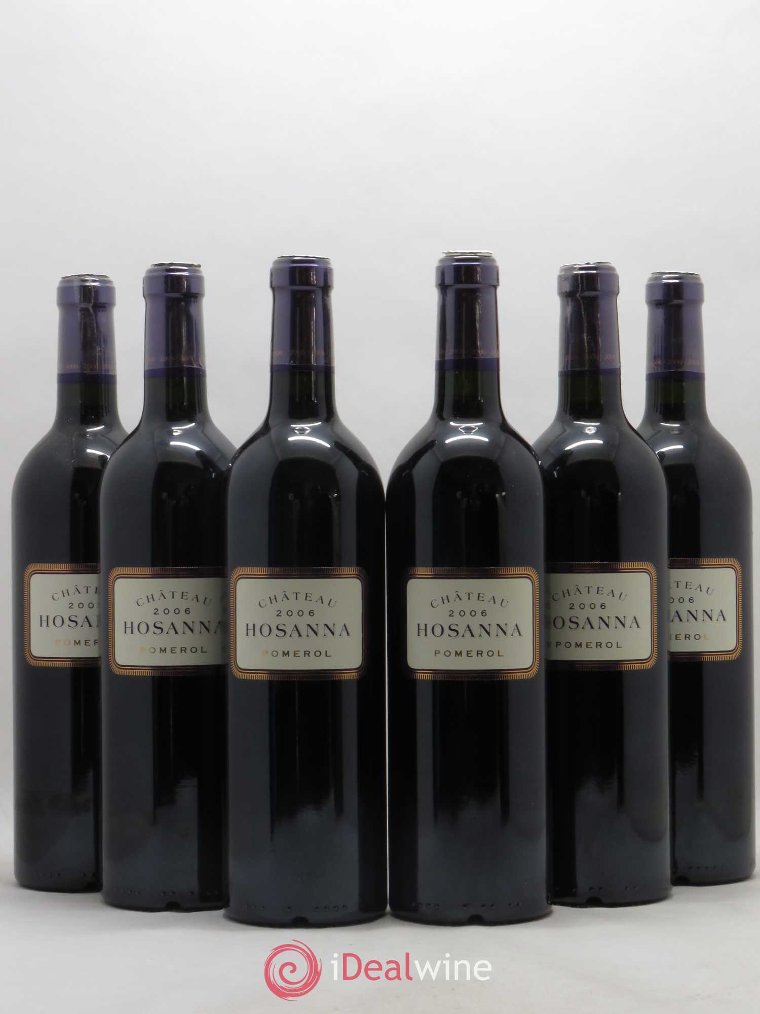 Château Hosanna 2006 - Lot de 6 bouteilles - 0