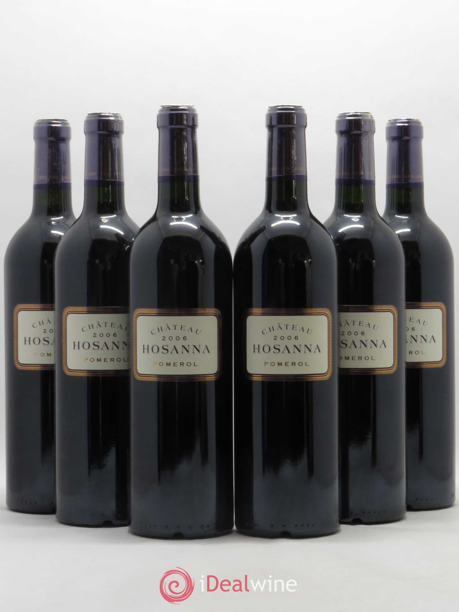 Château Hosanna 2006 - Lot de 6 bouteilles - 0