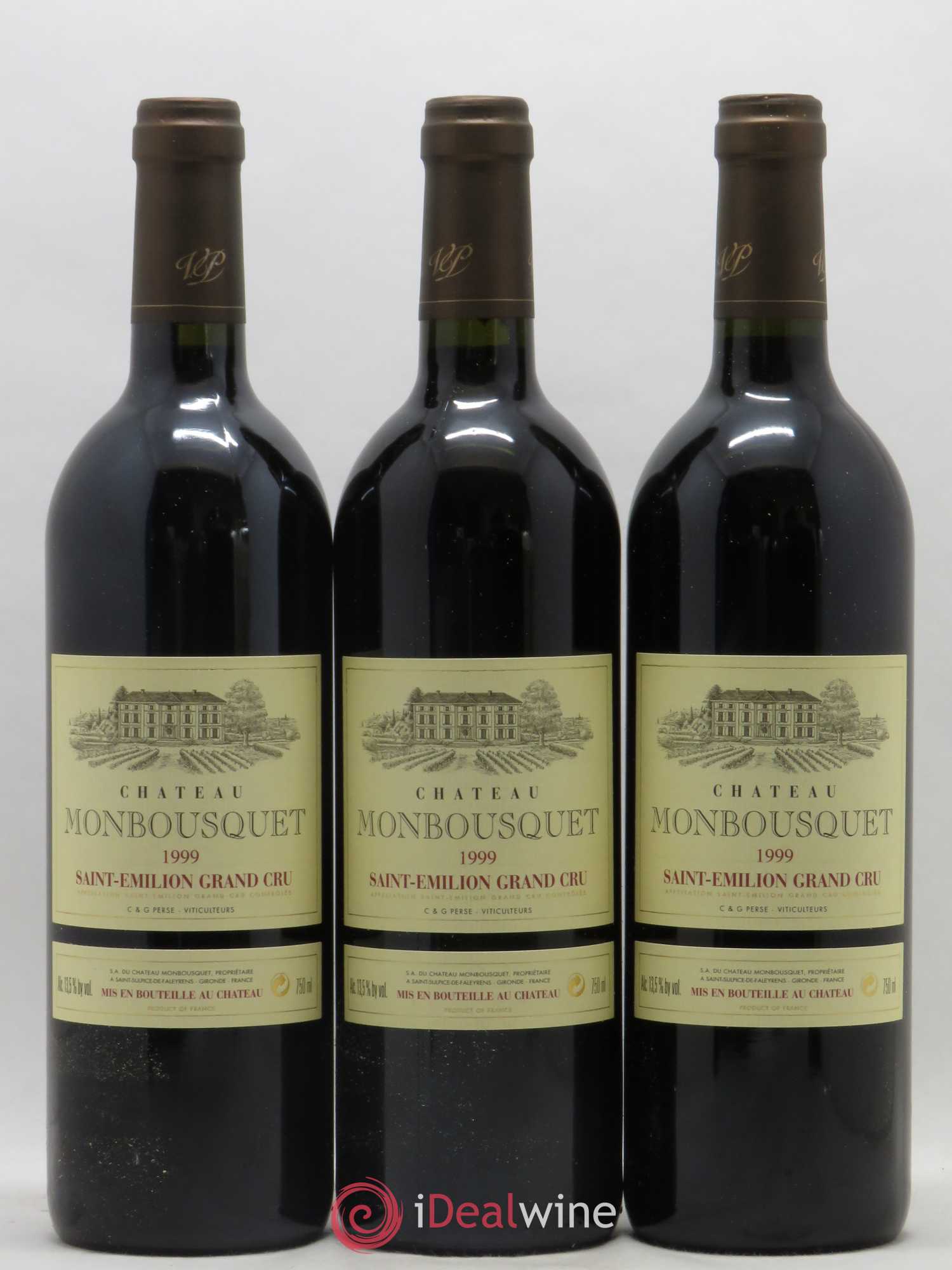 Château Monbousquet Grand Cru Classé 1999 - Lot de 12 bouteilles - 2