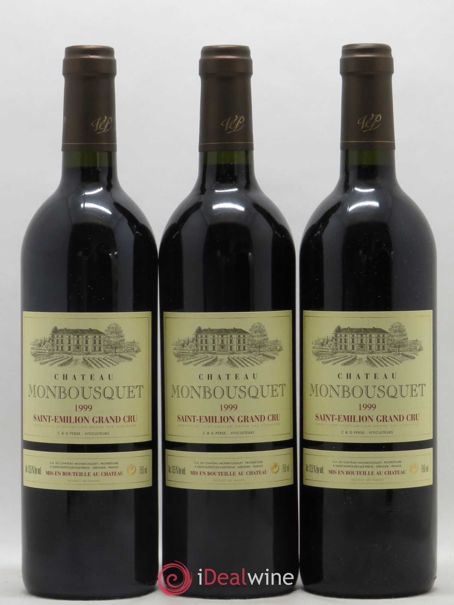 Château Monbousquet Grand Cru Classé 1999 - Lot de 12 bouteilles - 4