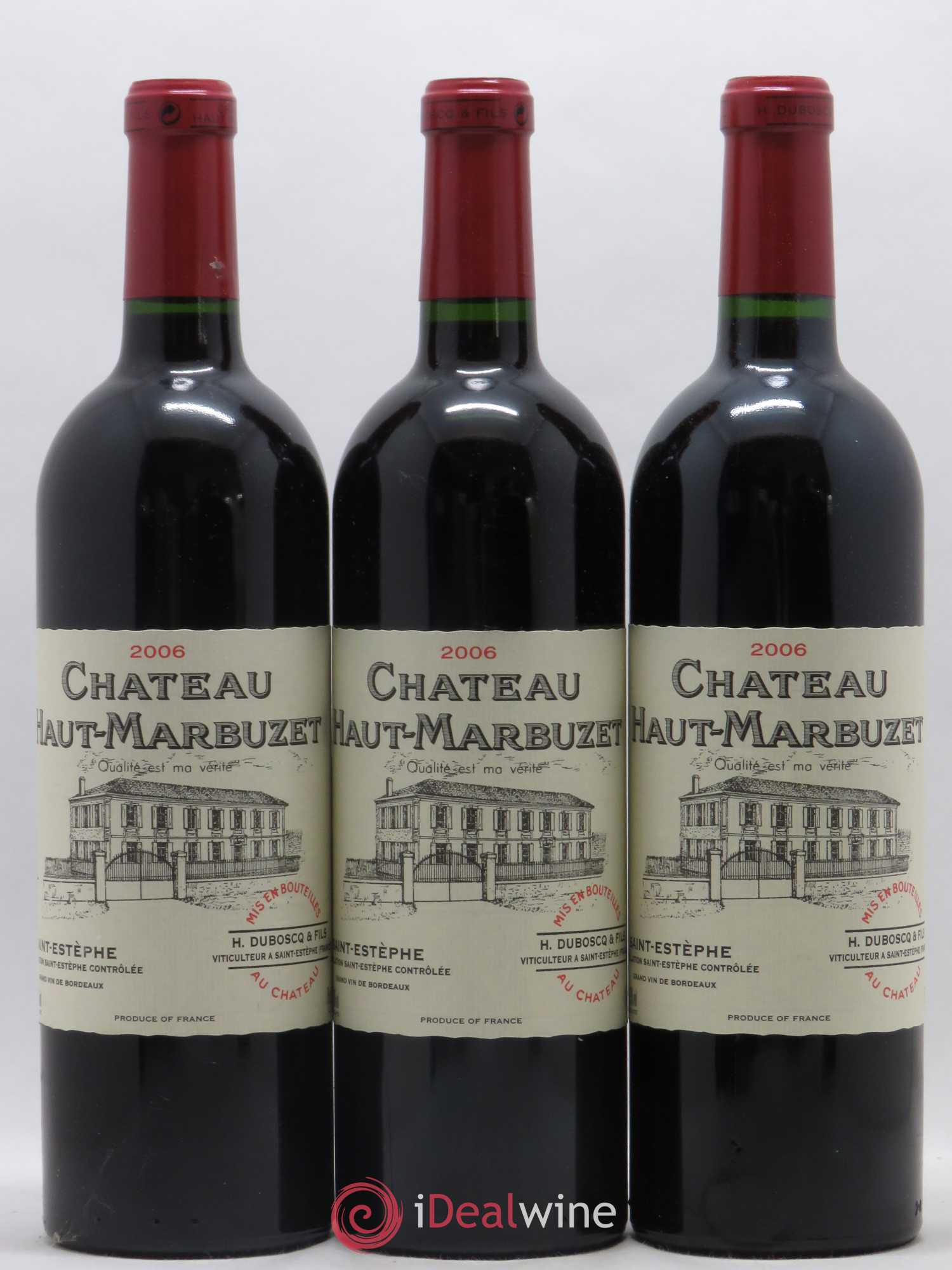 Château Haut Marbuzet 2006 - Lot de 12 bouteilles - 2