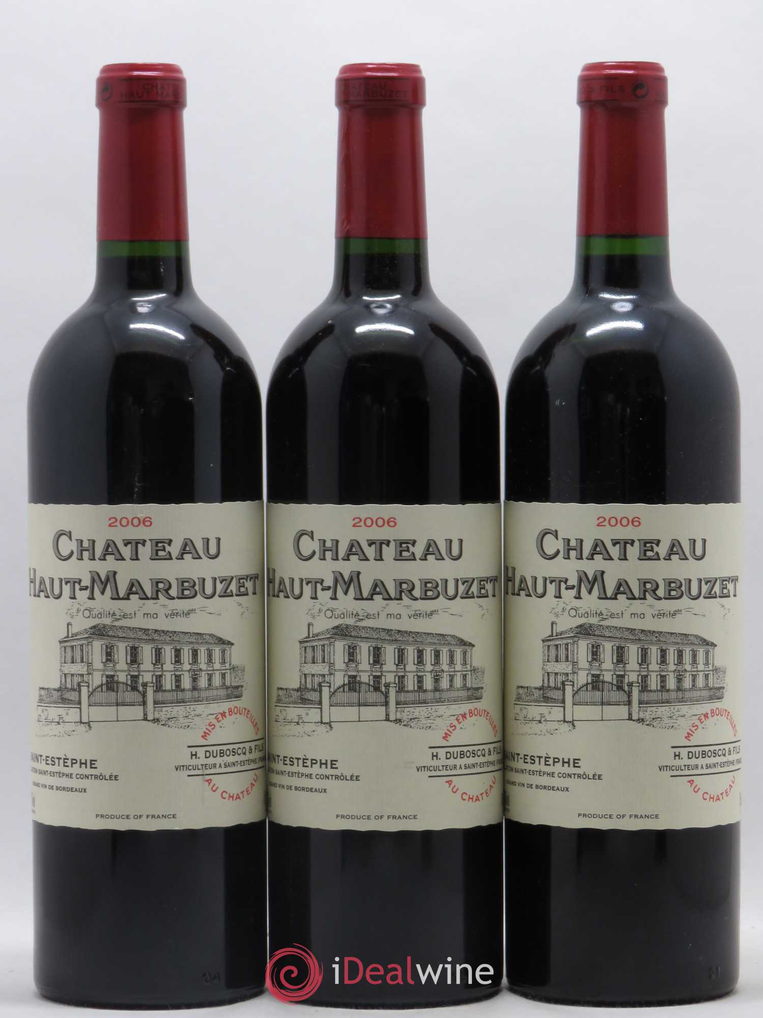 Château Haut Marbuzet 2006 - Lot de 12 bouteilles - 3
