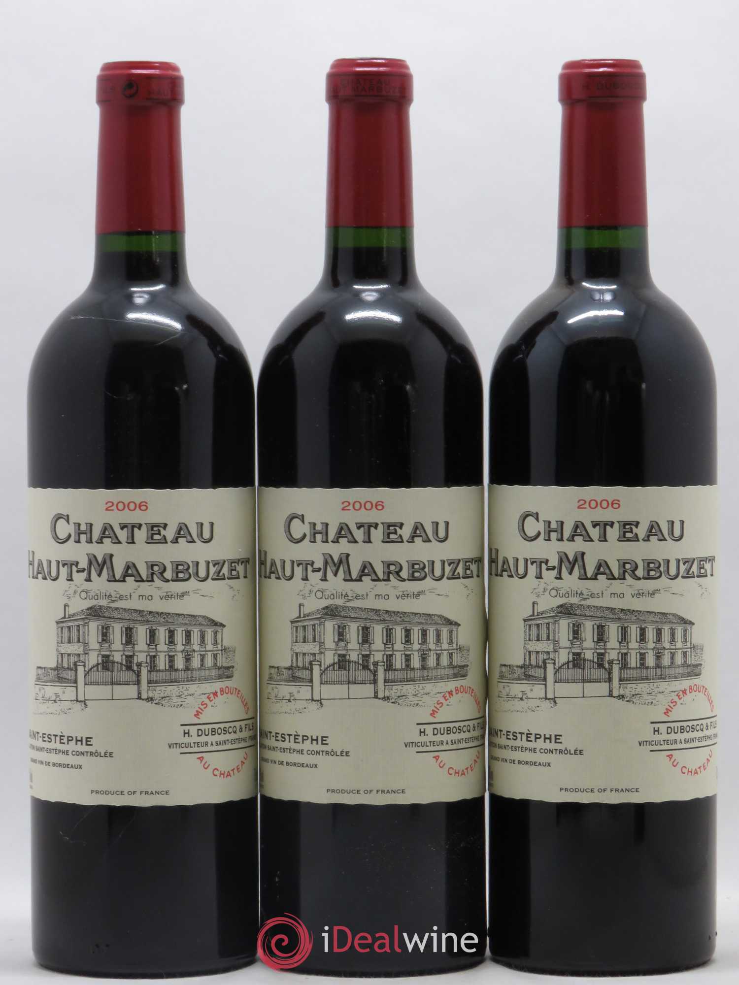 Château Haut Marbuzet 2006 - Lot de 12 bouteilles - 4