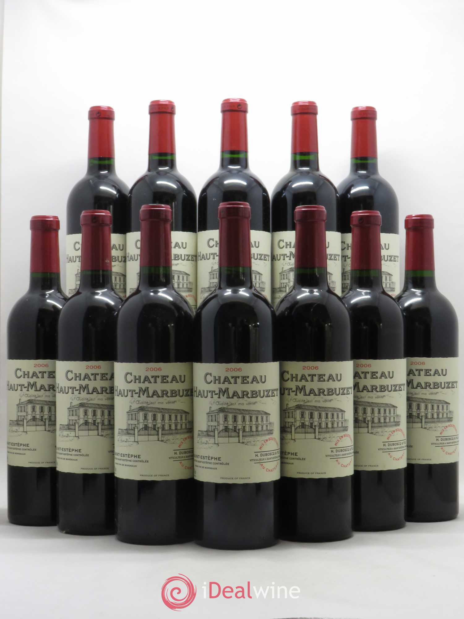 Château Haut Marbuzet 2006 - Lot de 12 bouteilles - 0