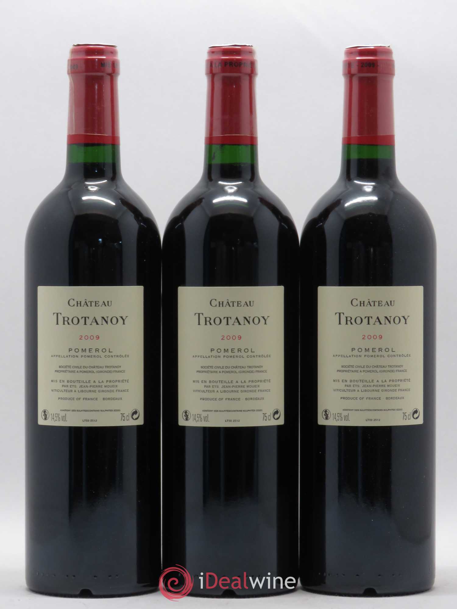 Château Trotanoy 2009 - Lot de 6 bouteilles - 2