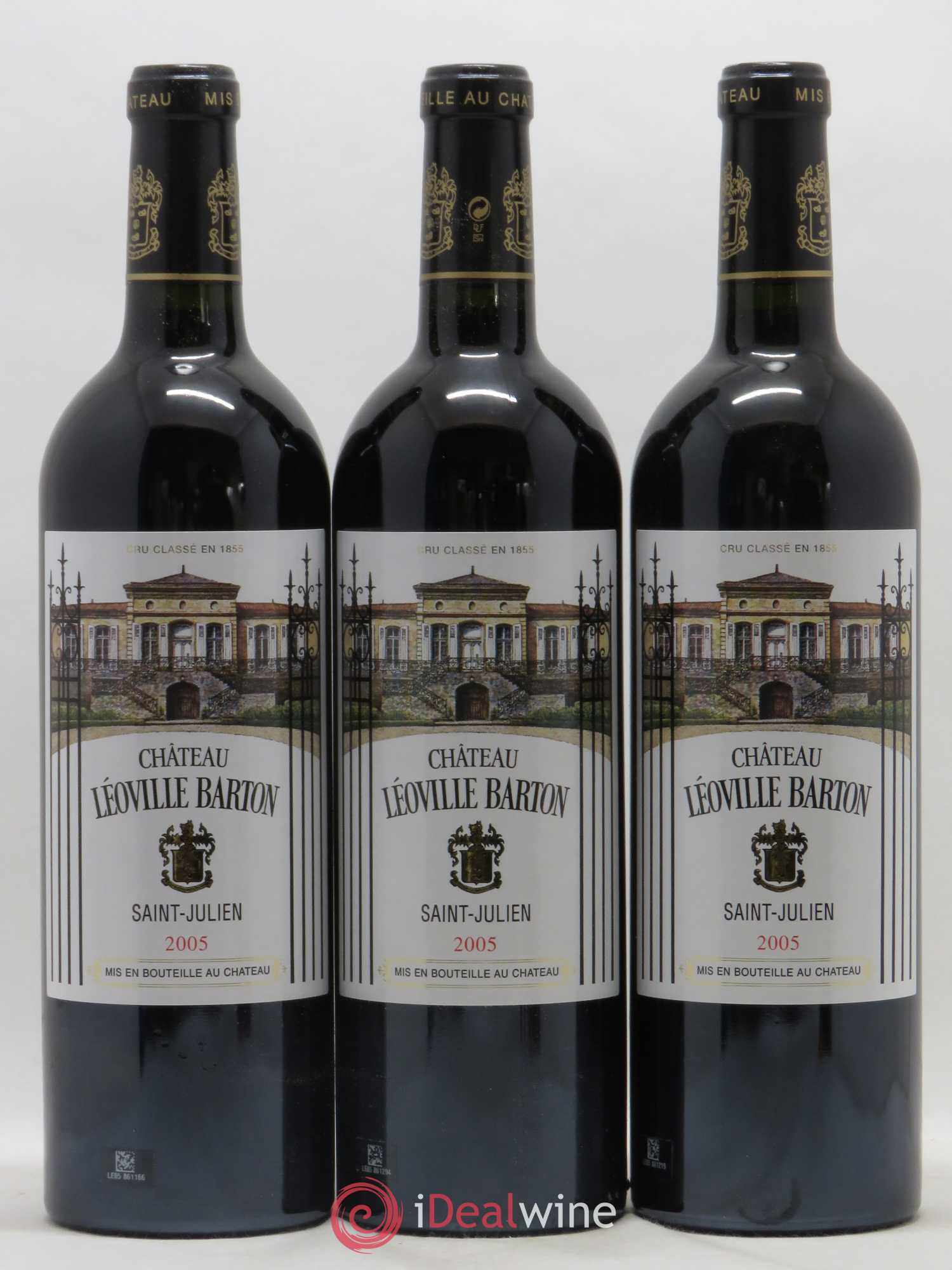 Château Léoville Barton 2ème Grand Cru Classé 2005 - Lot de 12 bouteilles - 2