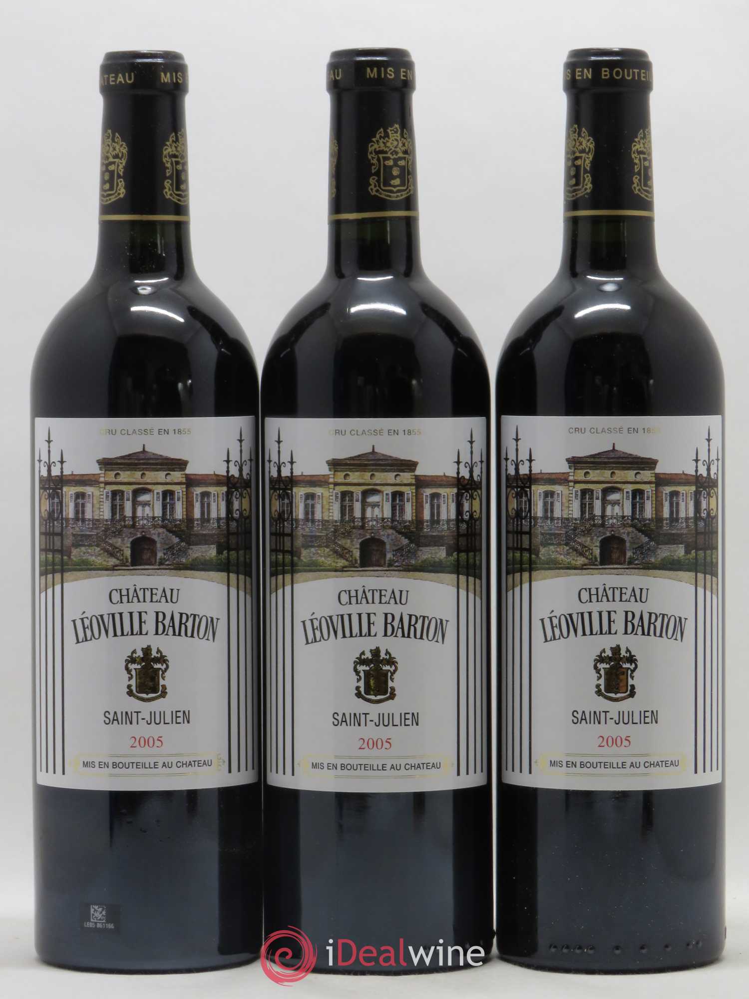 Château Léoville Barton 2ème Grand Cru Classé 2005 - Lot de 12 bouteilles - 3