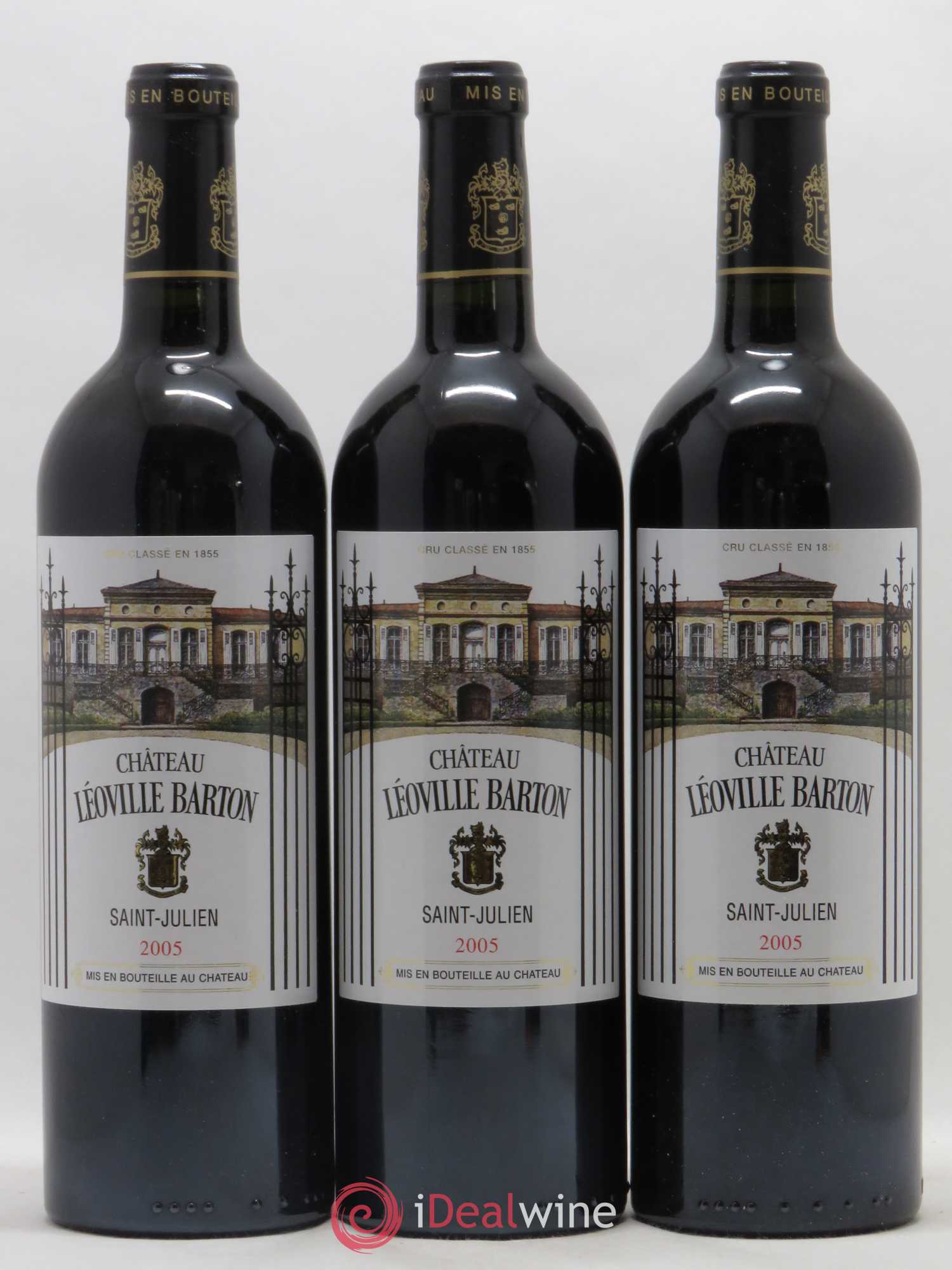 Château Léoville Barton 2ème Grand Cru Classé 2005 - Lot de 12 bouteilles - 4