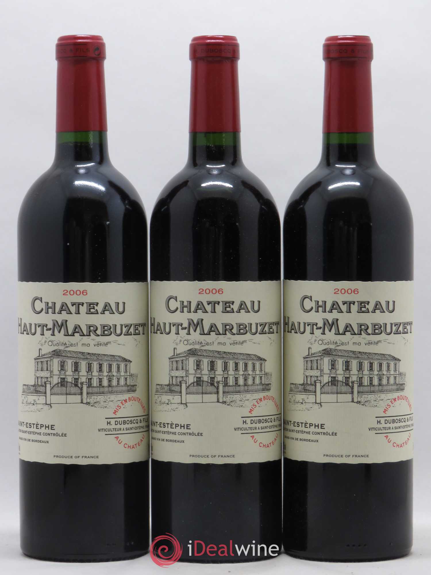 Château Haut Marbuzet 2006 - Lot de 12 bouteilles - 2