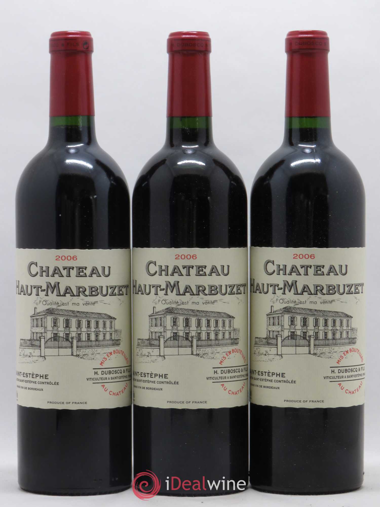 Château Haut Marbuzet 2006 - Lot de 12 bouteilles - 3