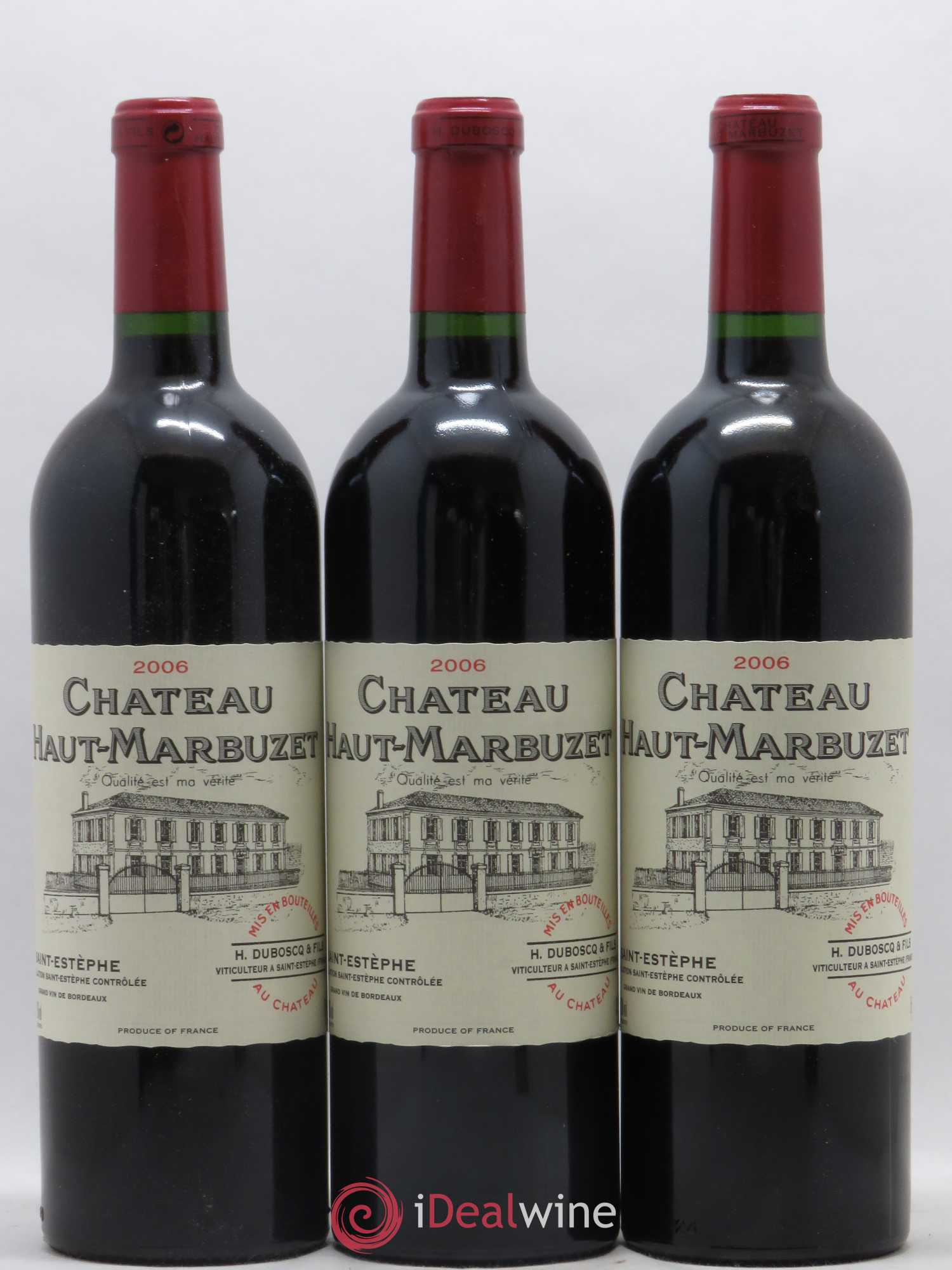 Château Haut Marbuzet 2006 - Lot de 12 bouteilles - 3