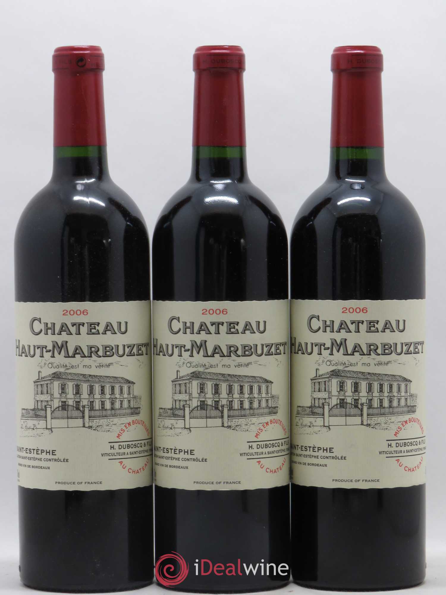 Château Haut Marbuzet 2006 - Lot de 12 bouteilles - 4