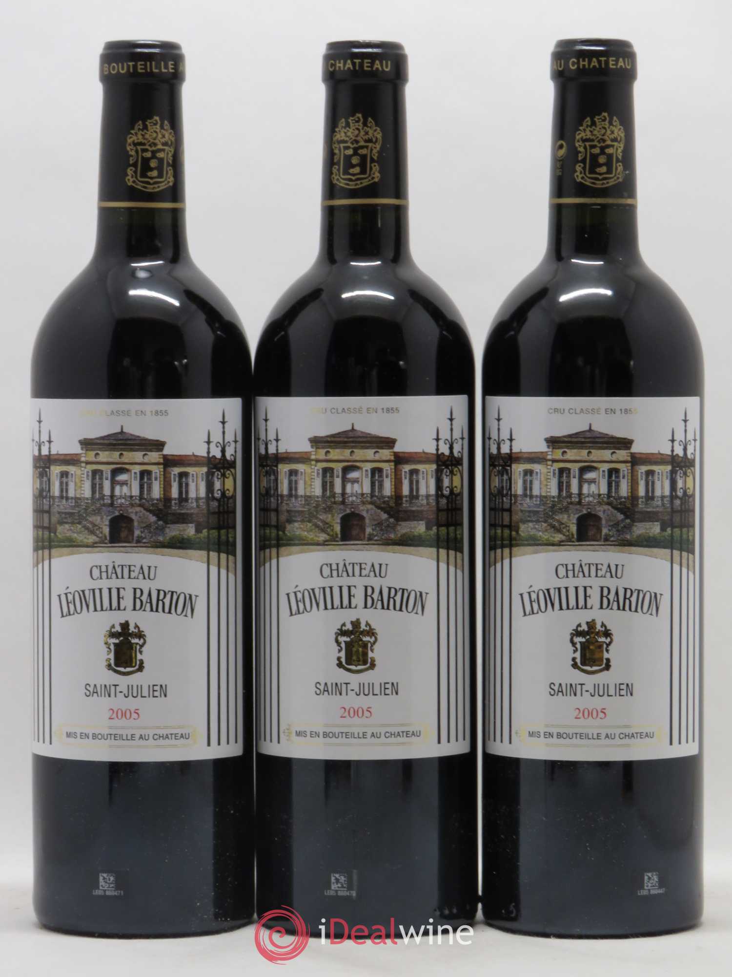 Château Léoville Barton 2ème Grand Cru Classé 2005 - Lot de 12 bouteilles - 2