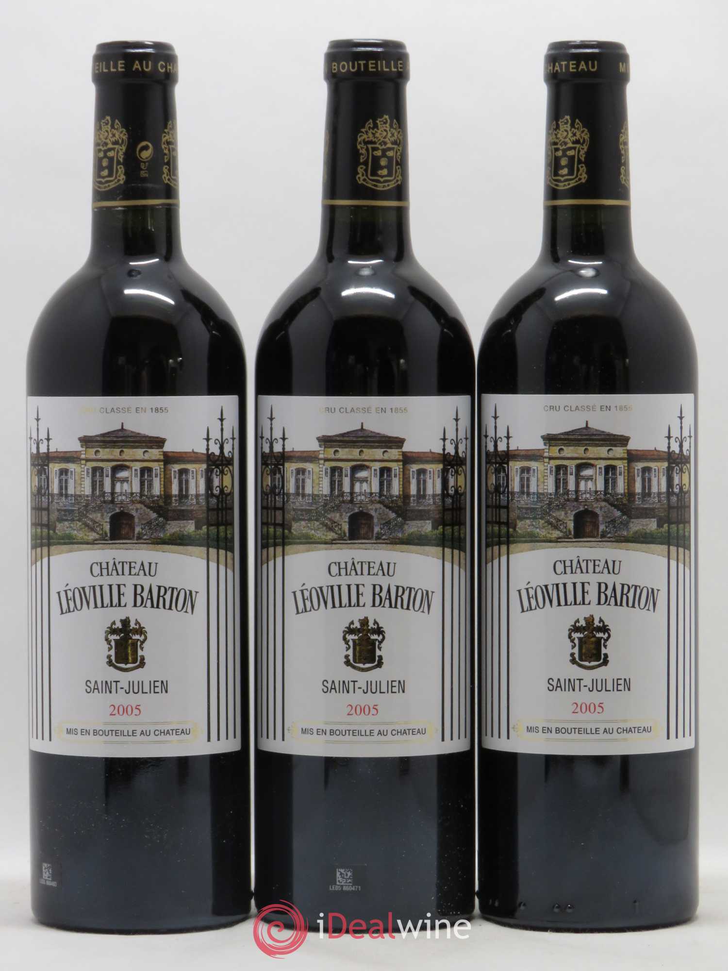 Château Léoville Barton 2ème Grand Cru Classé 2005 - Lot de 12 bouteilles - 4