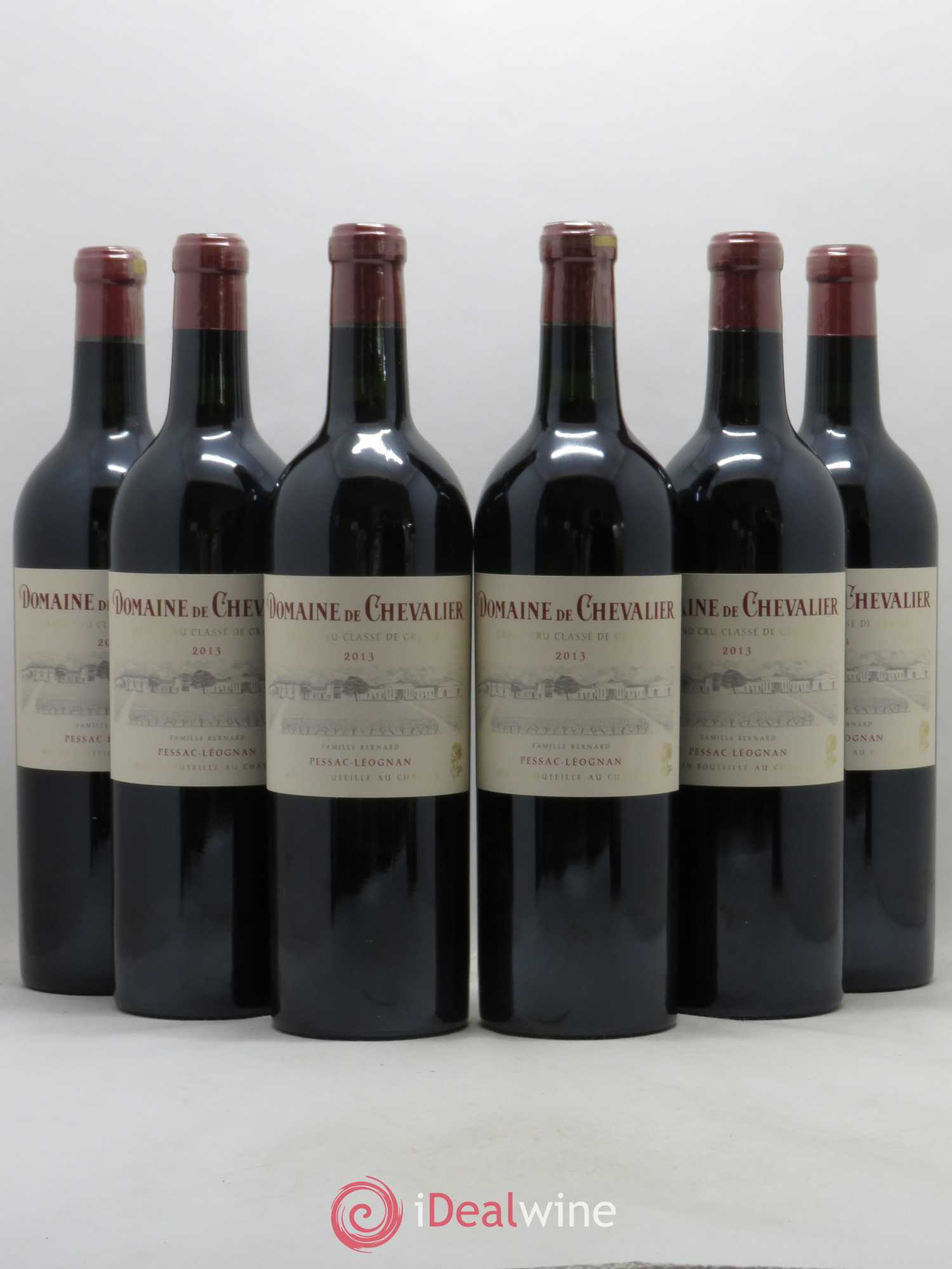 Domaine de Chevalier Cru Classé de Graves 2013 - Lot de 6 bouteilles - 0