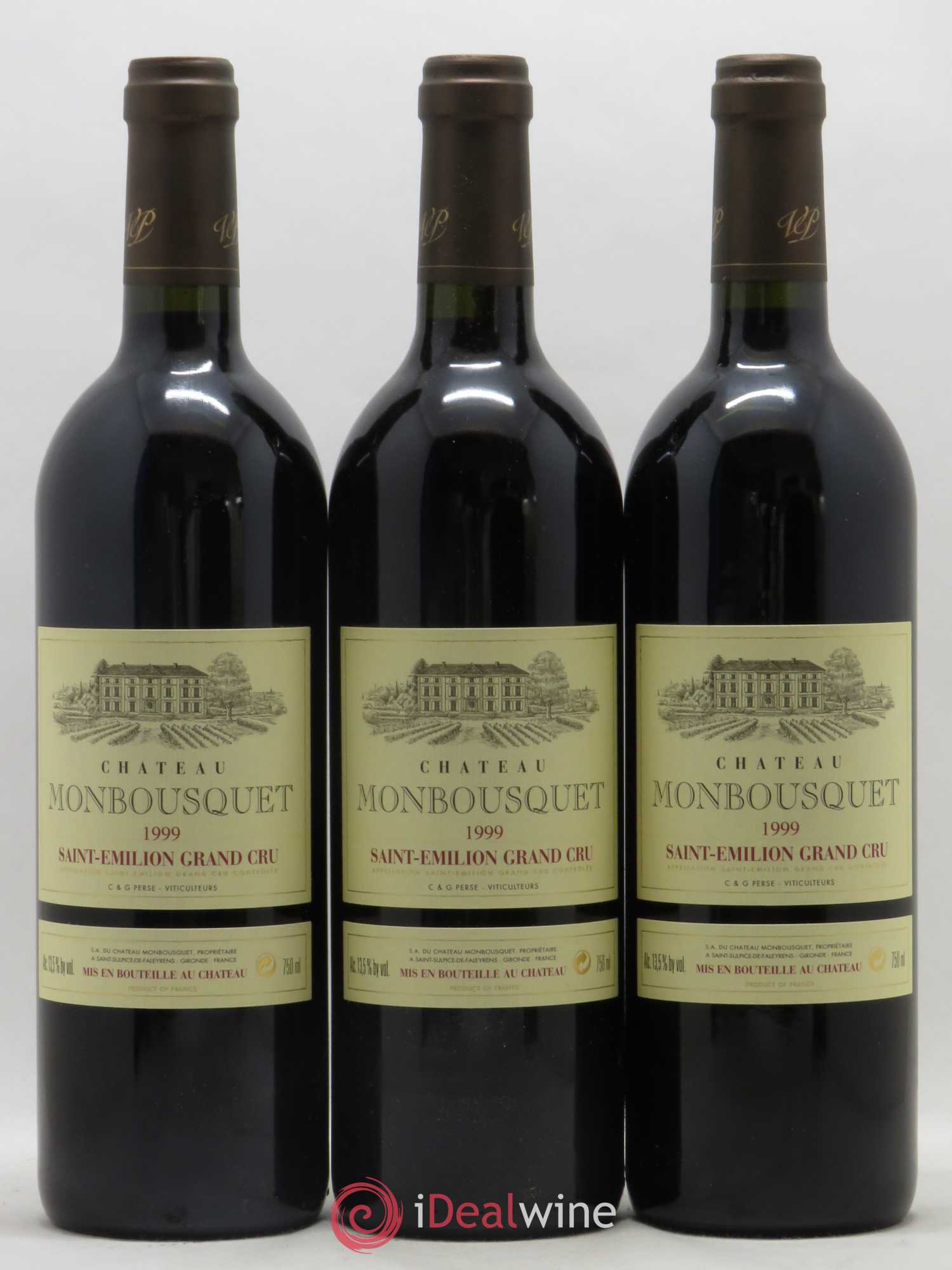 Château Monbousquet Grand Cru Classé 1999 - Lot de 12 bouteilles - 4