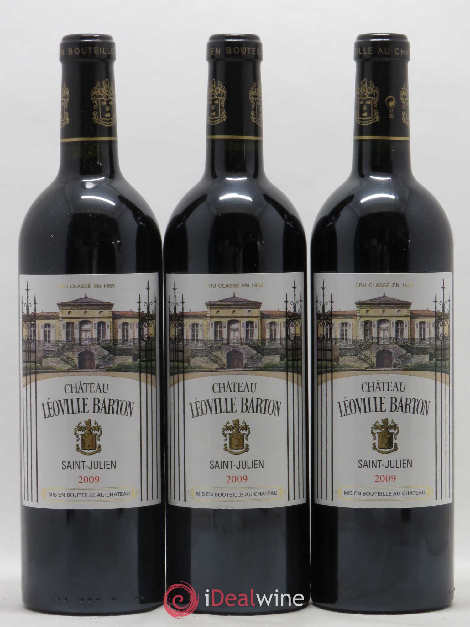 Château Léoville Barton 2ème Grand Cru Classé 2009 - Lot de 6 bouteilles - 1
