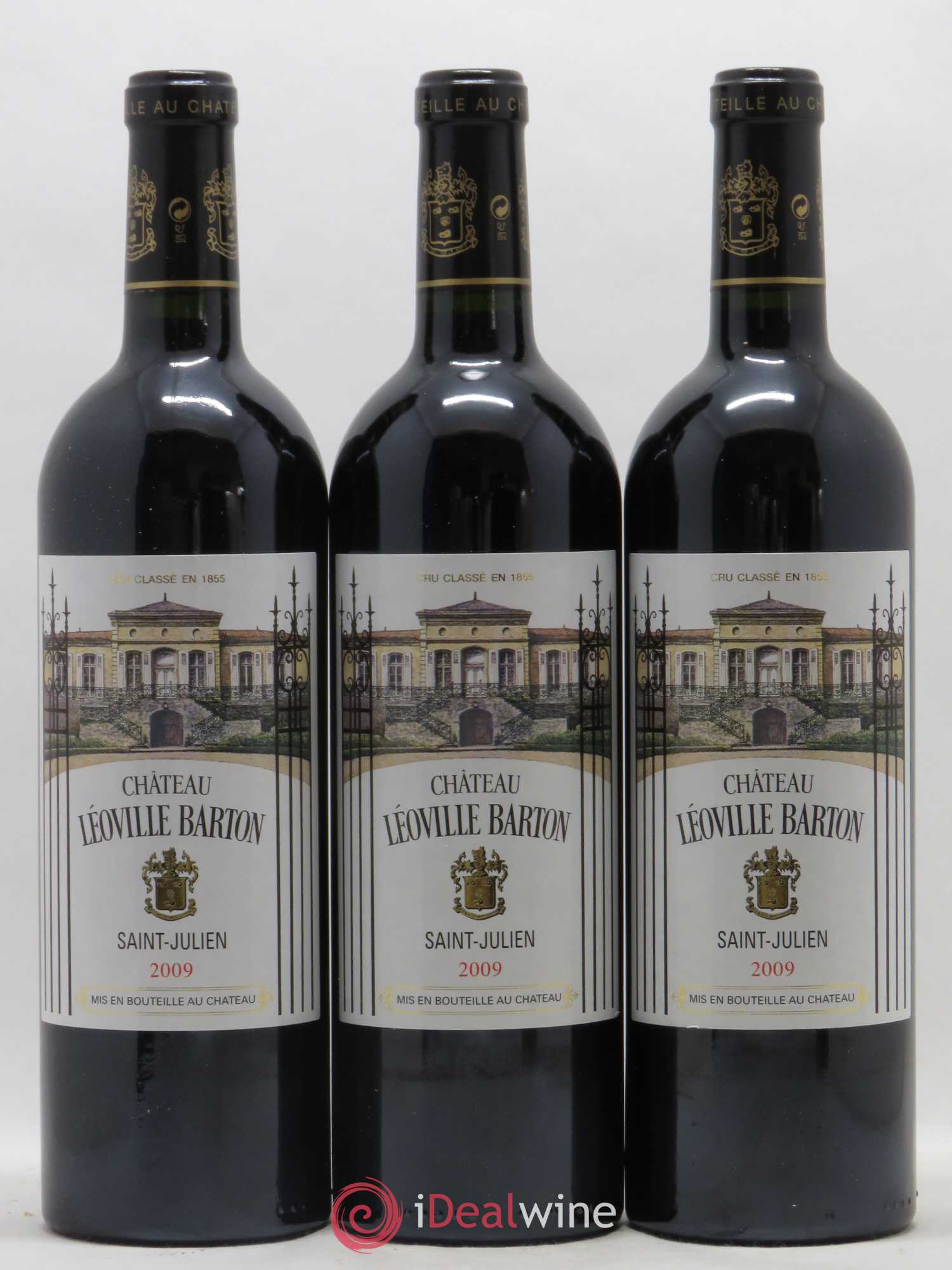 Château Léoville Barton 2ème Grand Cru Classé 2009 - Lot de 6 bouteilles - 2