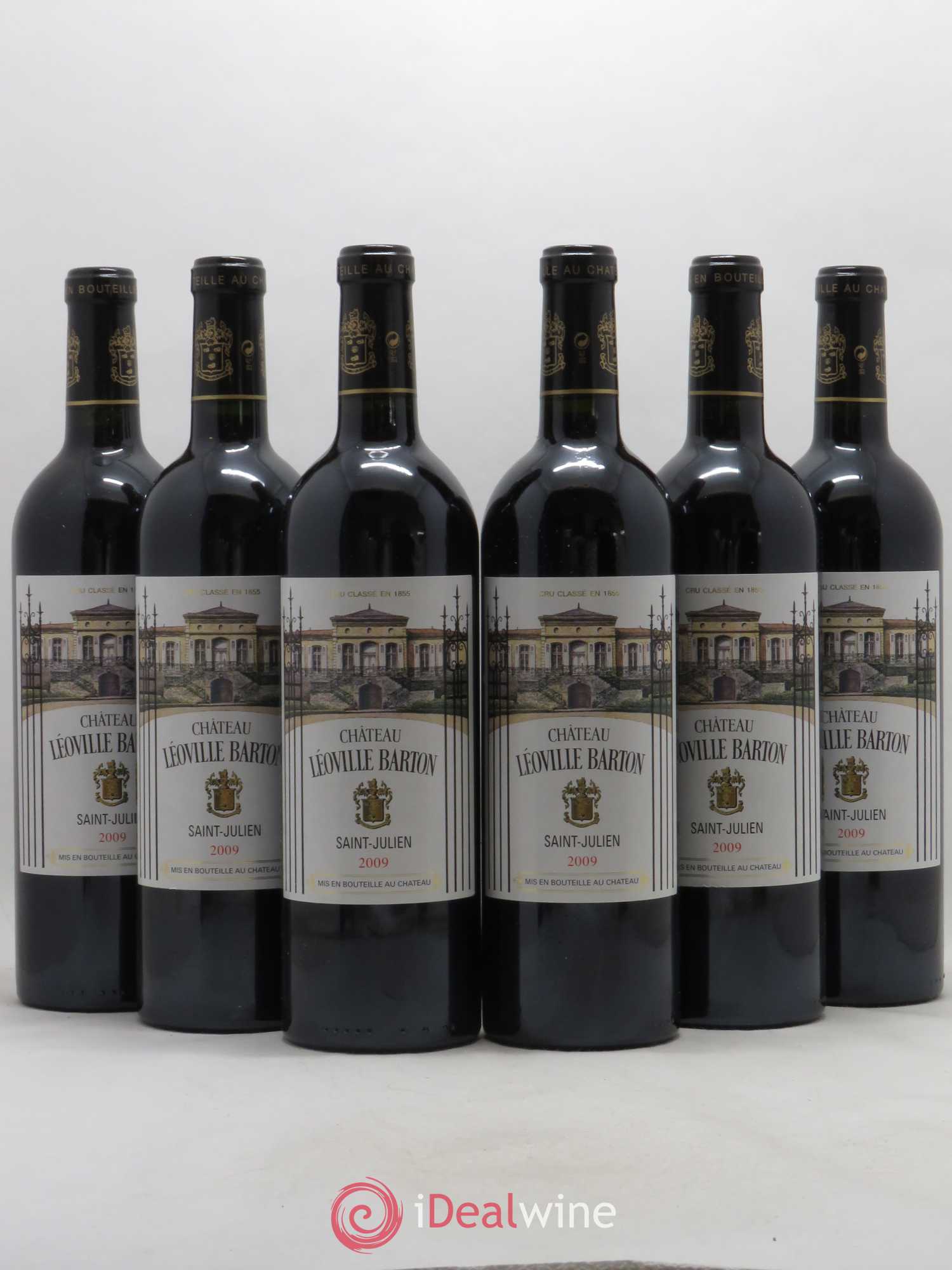 Château Léoville Barton 2ème Grand Cru Classé 2009 - Lot de 6 bouteilles - 0