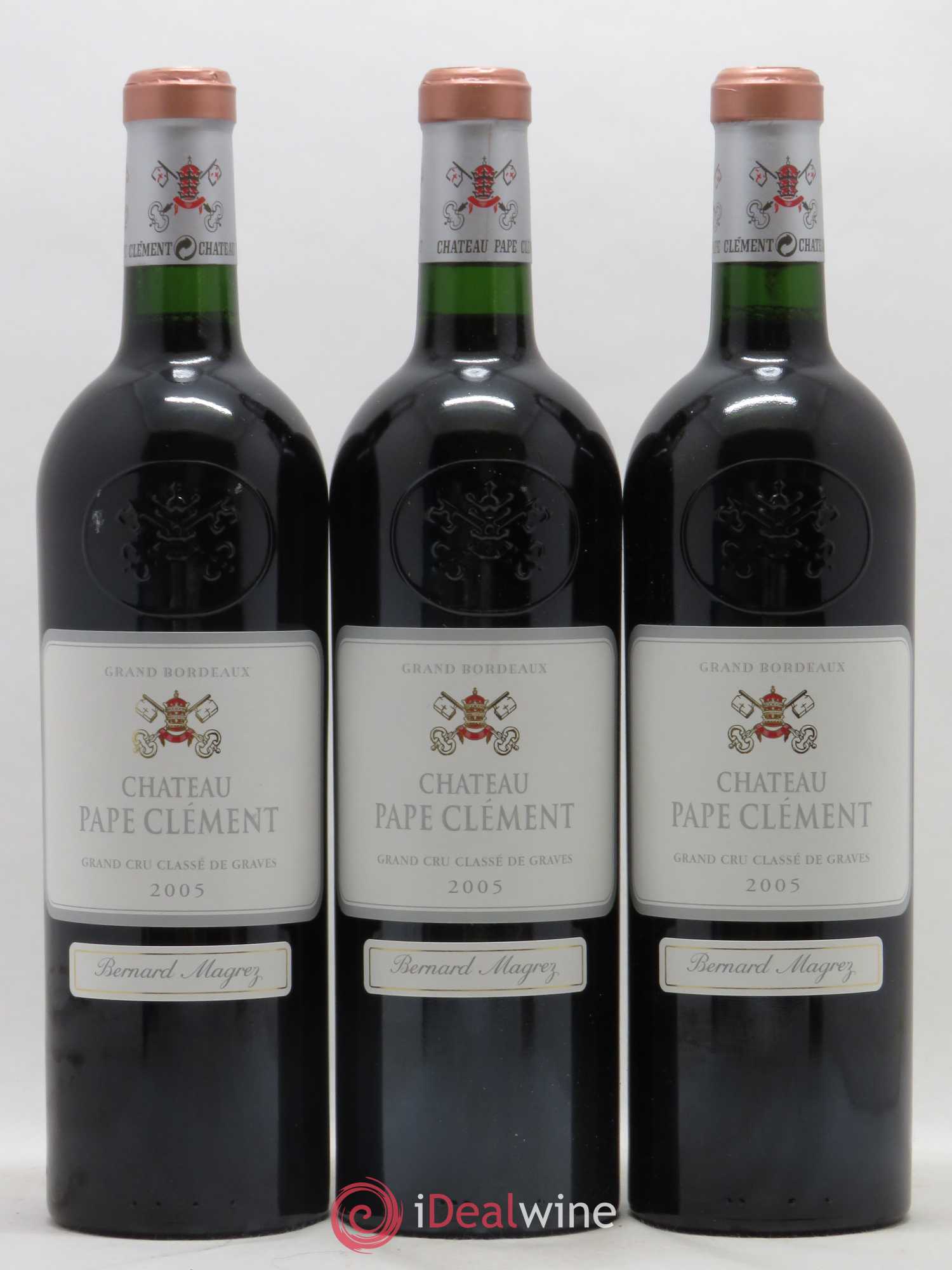 Château Pape Clément Cru Classé de Graves 2005 - Lot de 6 bouteilles - 1
