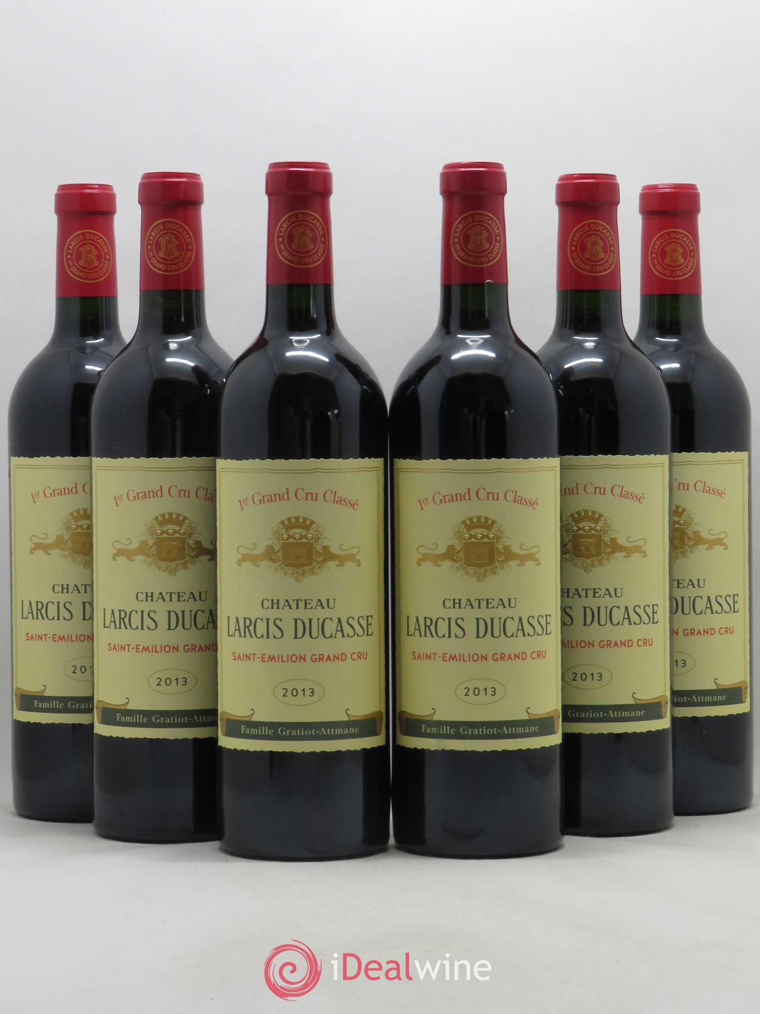 Château Larcis Ducasse 1er Grand Cru Classé B 2013 - Lot de 6 bouteilles - 0