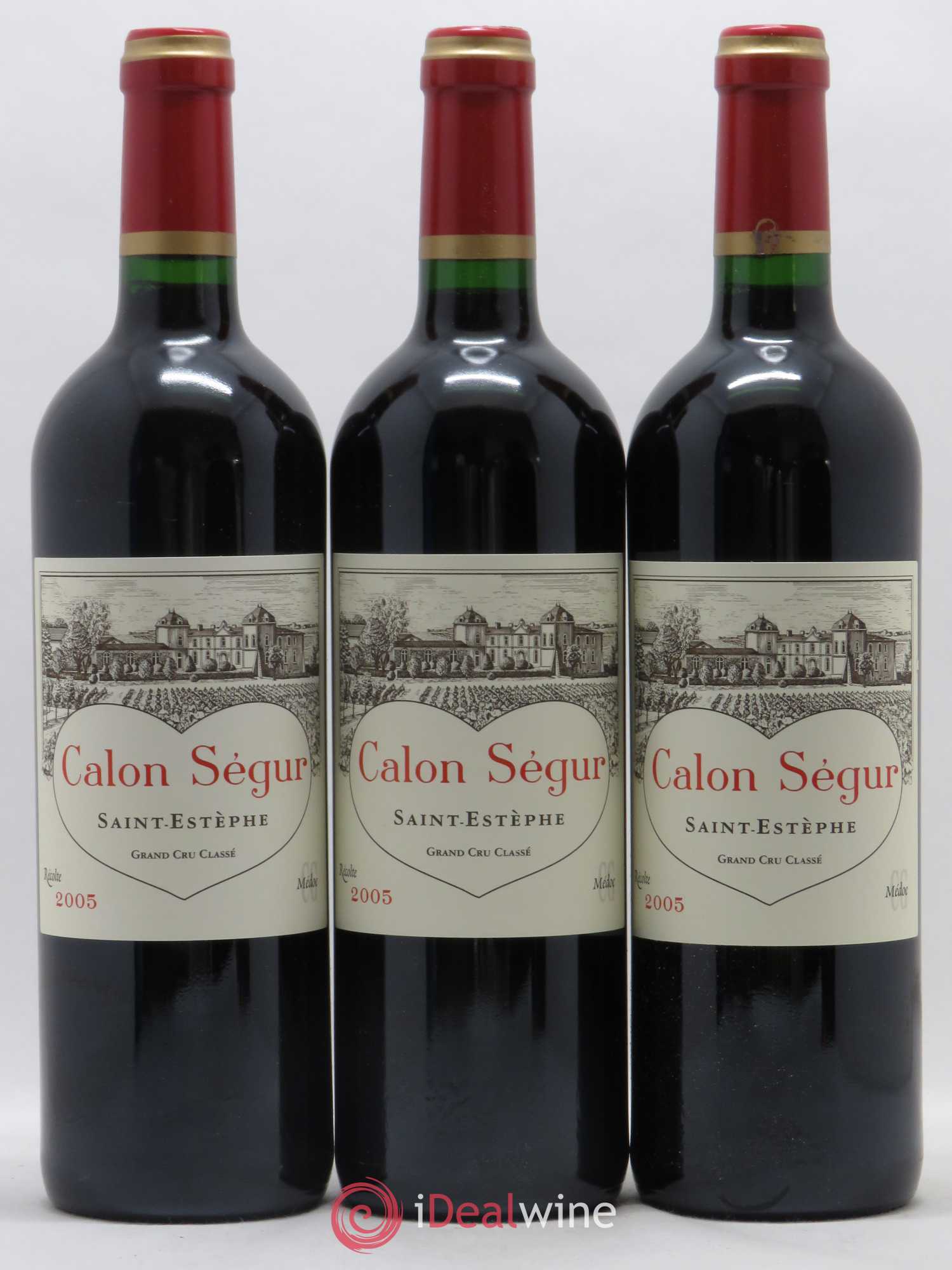 Château Calon Ségur 3ème Grand Cru Classé 2005 - Lot de 12 bouteilles - 3