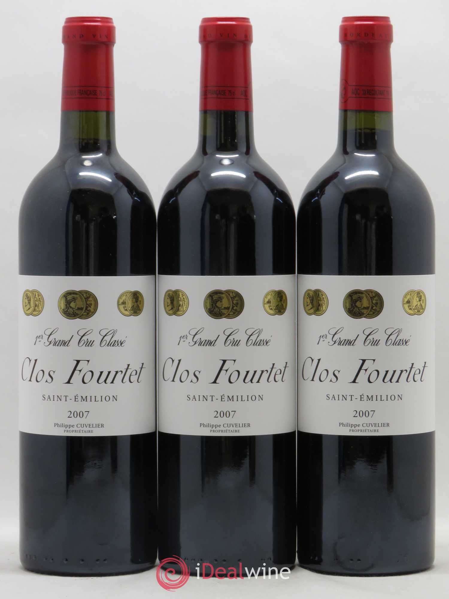 Clos Fourtet 1er Grand Cru Classé B 2007 - Lot de 12 bouteilles - 4