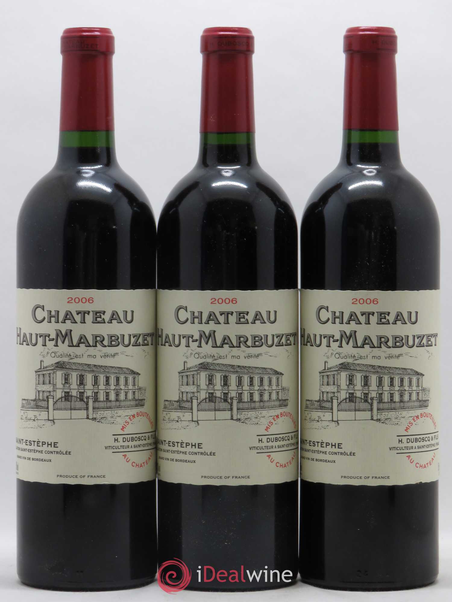 Château Haut Marbuzet 2006 - Lot de 12 bouteilles - 2