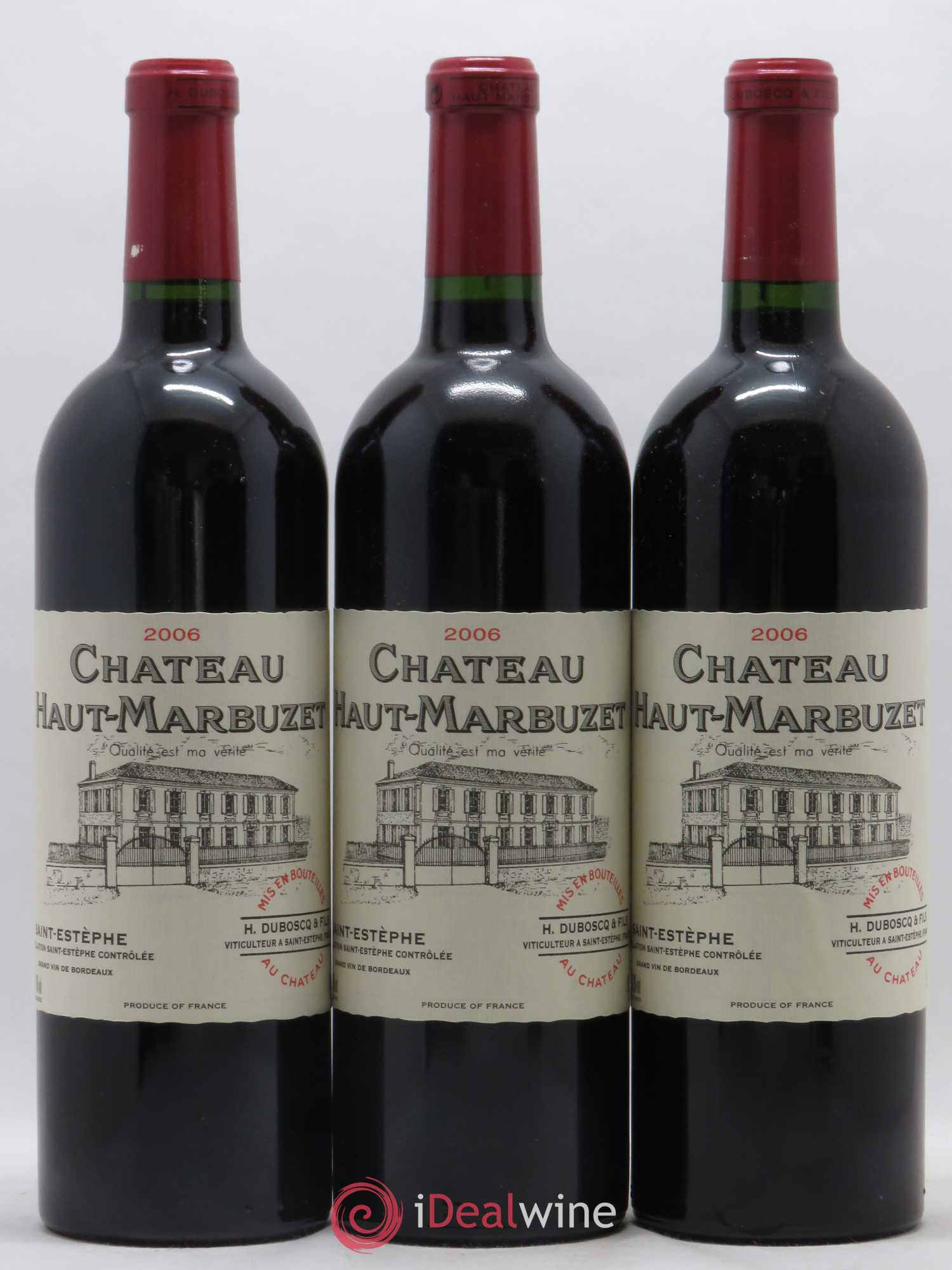 Château Haut Marbuzet 2006 - Lot de 12 bouteilles - 3