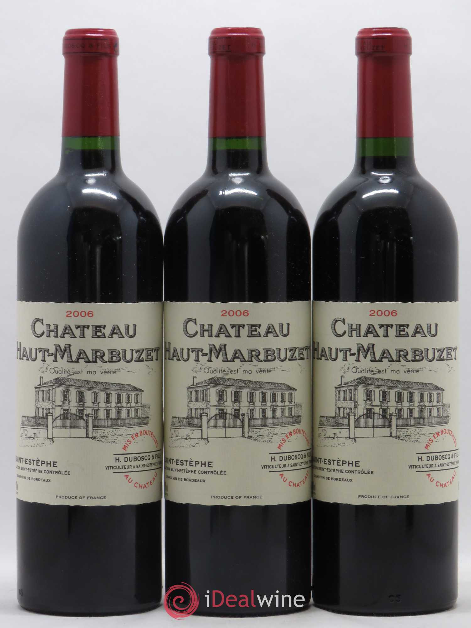 Château Haut Marbuzet 2006 - Lot de 12 bouteilles - 4